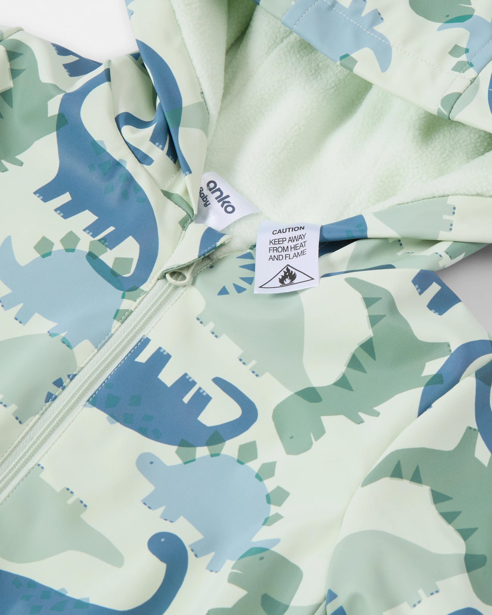 3 Rainsuit Blu Dino, 3 of 4