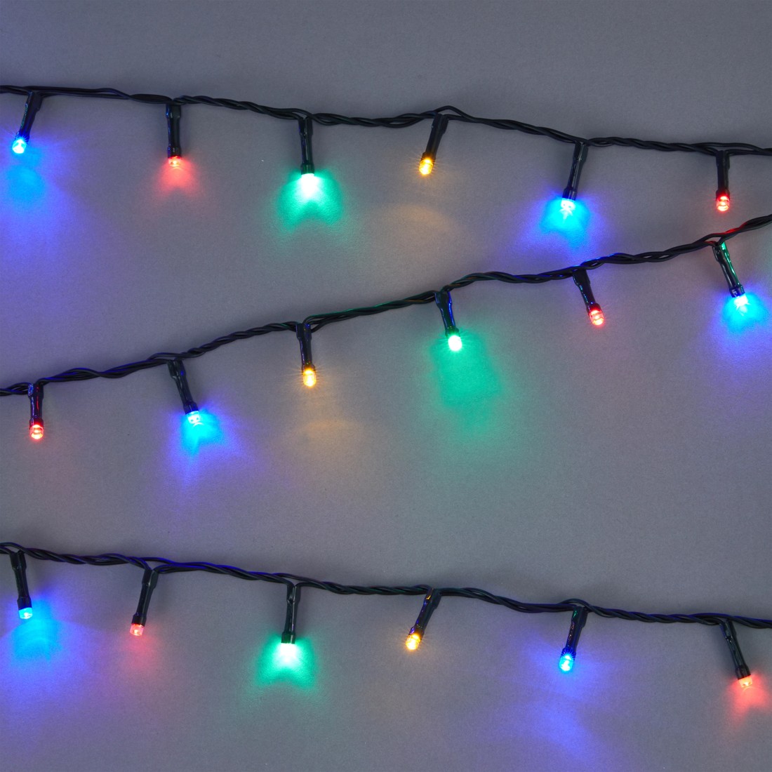 1 Low Voltage 600 LED Multifunction Multi-Coloured String Lights, 1 of 7
