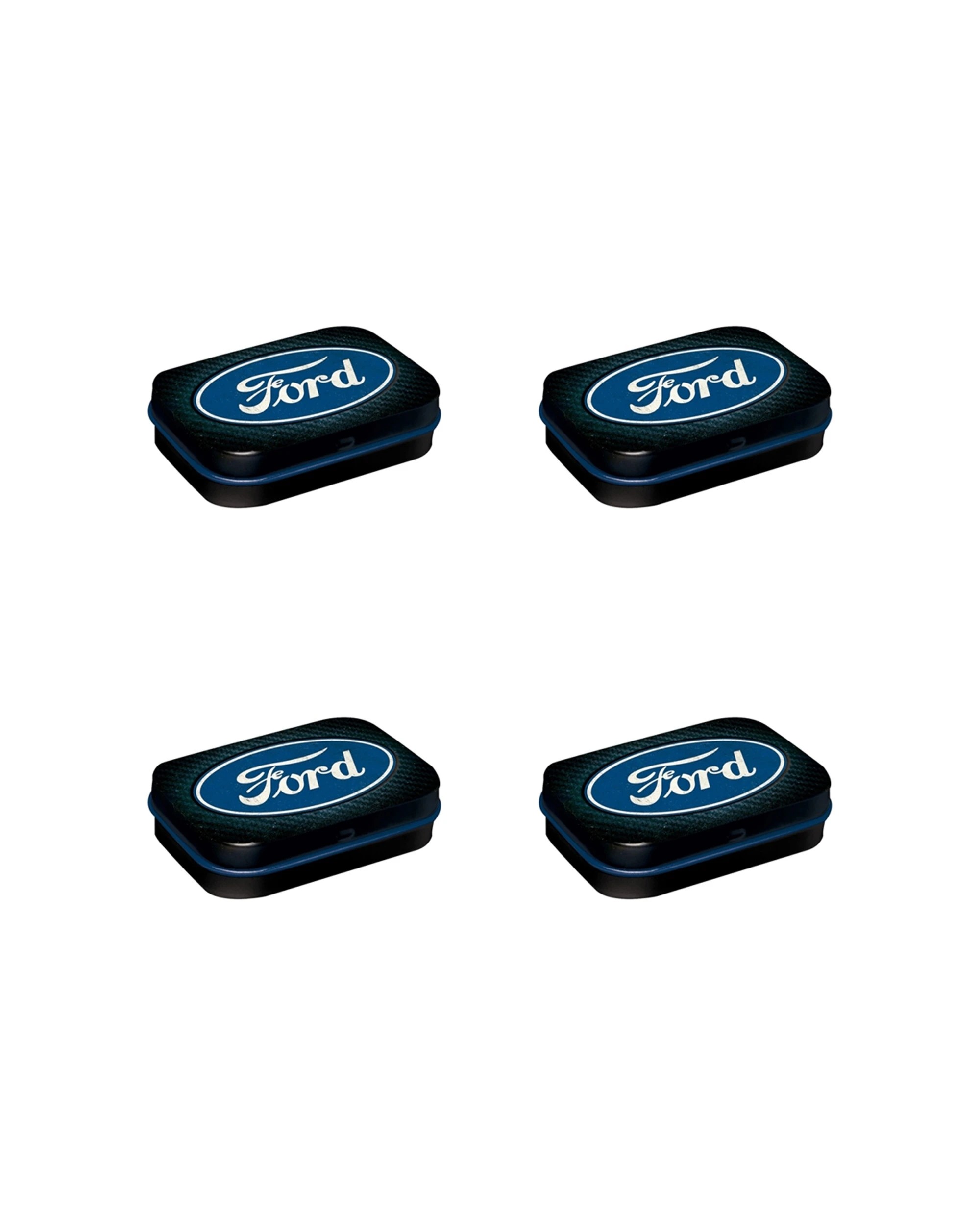 1 Nostalgic-Art 4PK Pocket Box with Mints - Ford Blue Shine - Blue, 1 of 2