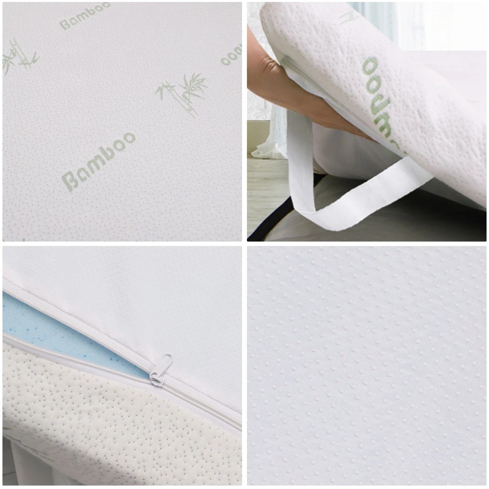 5 Starry Eucalypt Memory Foam Mattress Topper 7-Zone 8cm - King Bed, 5 of 5