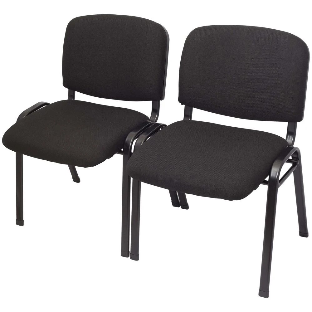 3 Rapidline Nova Visitor Chair Black Visitor Chairs and Stools, 3 of 4