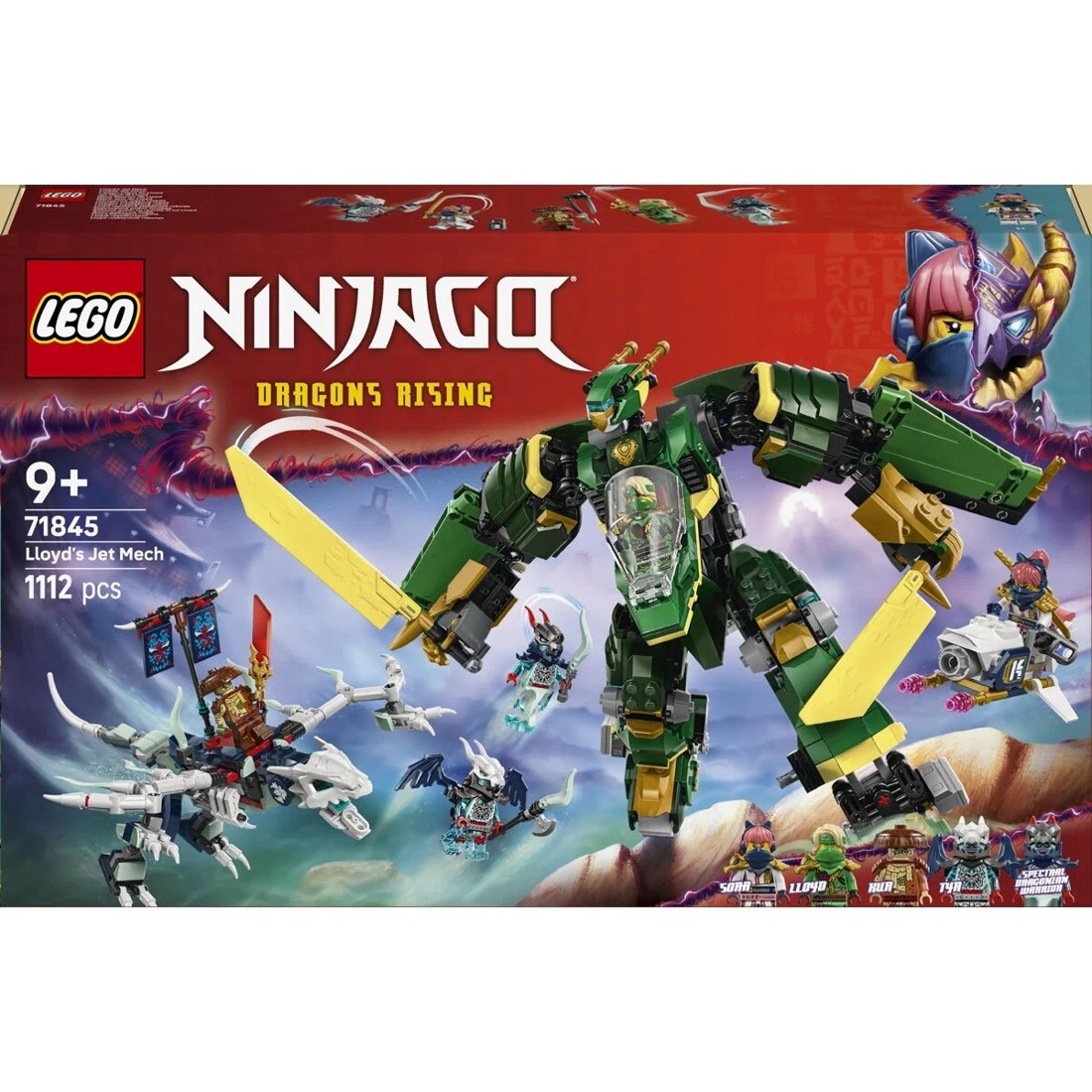 1 LEGO NINJAGO Lloyd’s Jet Mech 71845, 1 of 6