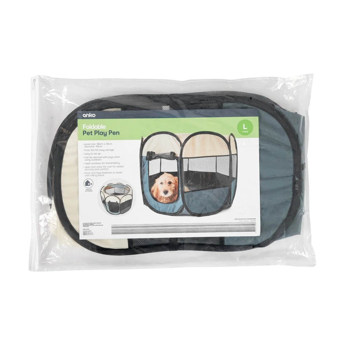 10 Pet Playpen Foldable - Large, 10 of 10