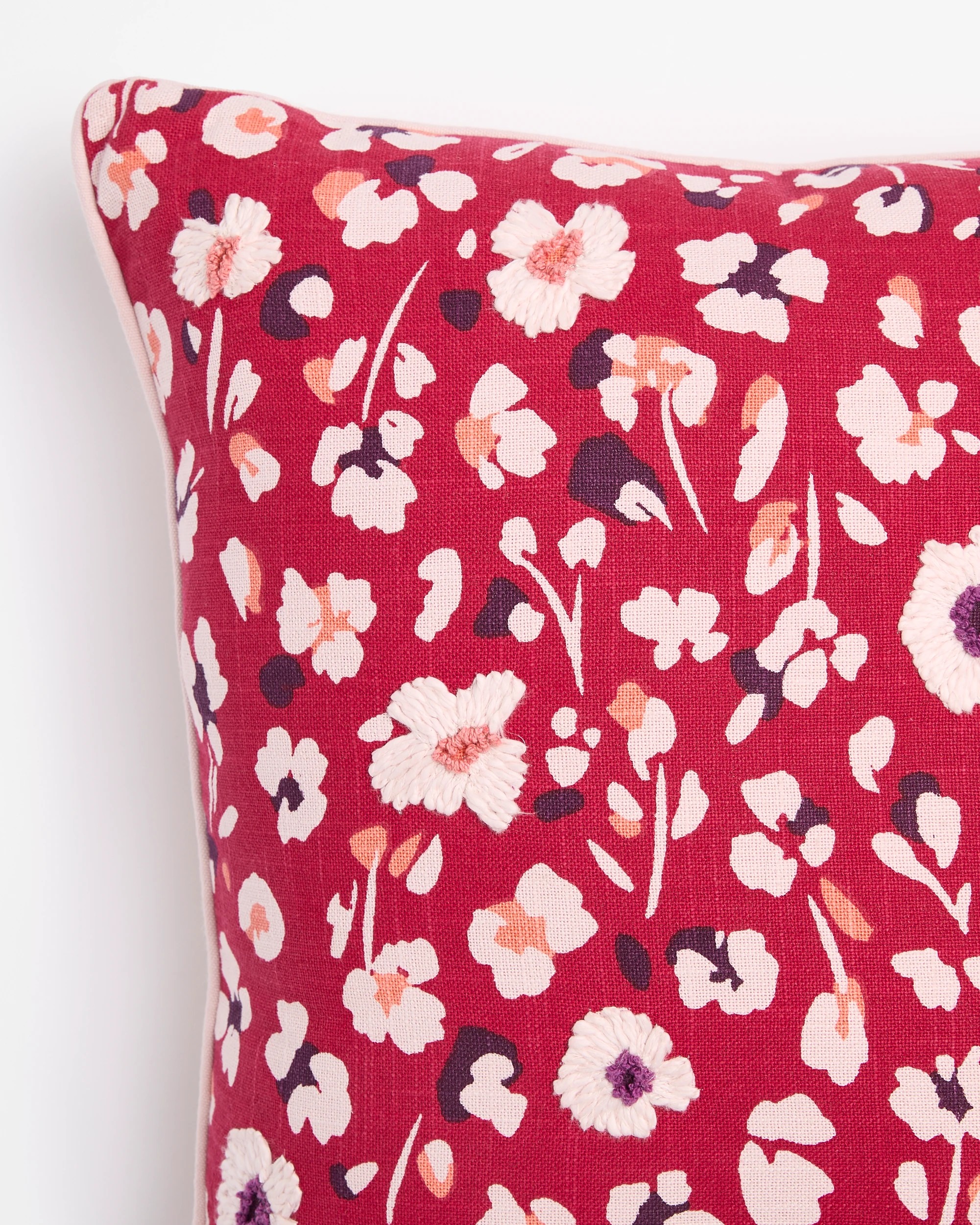 2 Target Ivy Leopard Floral Print Cushion
 - Pink, 2 of 4