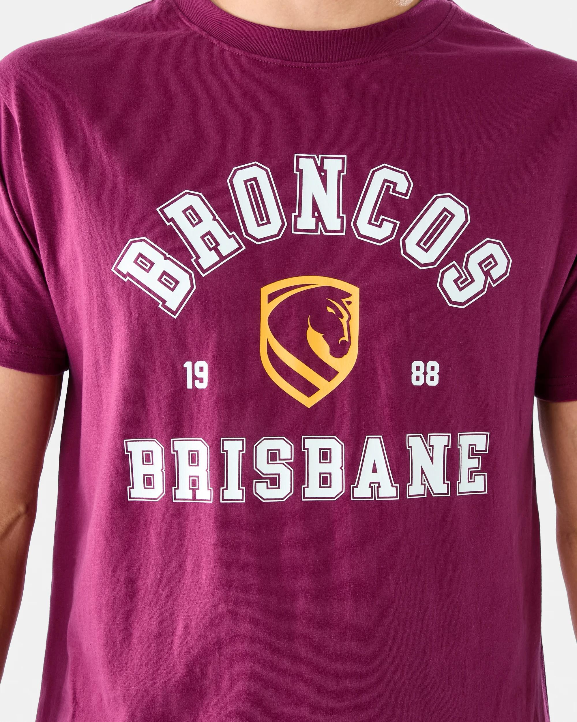 4 NRL Adult T-shirt Broncos, 4 of 8