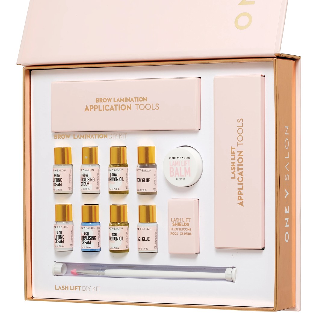 2 One V Salon Brow Lamination and Lash Lift DIY Kit, 2 of 4