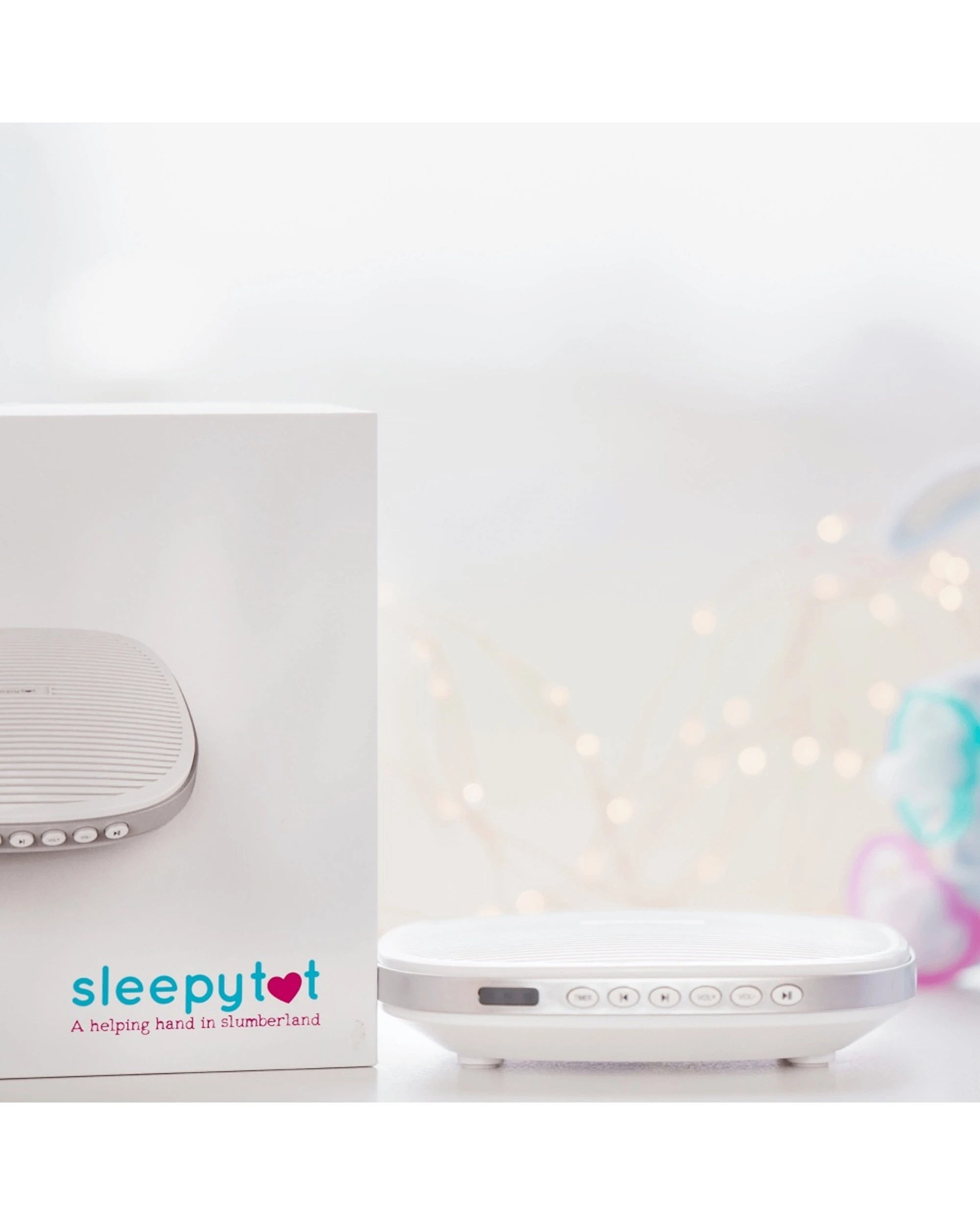 3 Sleepytot & Noise Therapy Sound Machine With Timer & USB - White, 3 of 5