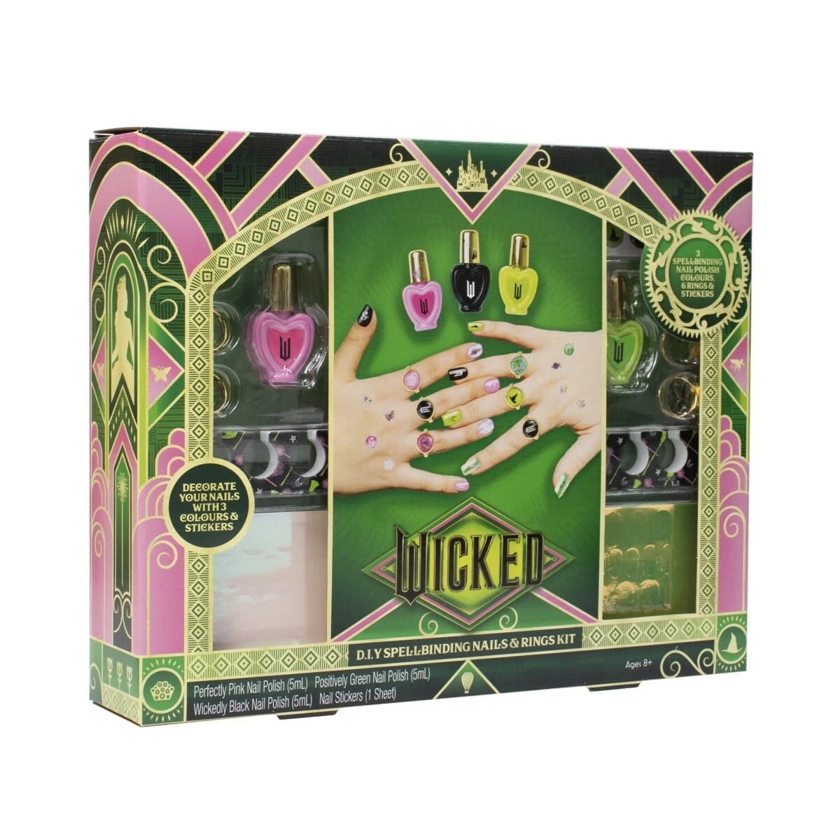 3 Wicked DIY Spellbinding Nails and Rings Kit, 3 of 5