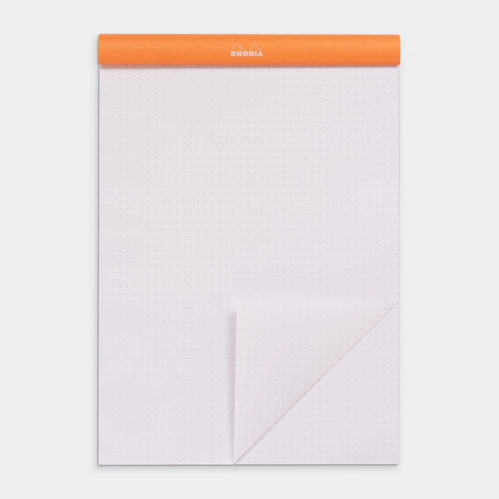 3 Rhodia No. 18 A4 Dot Grid Pad Orange 80 Sheets, 3 of 4