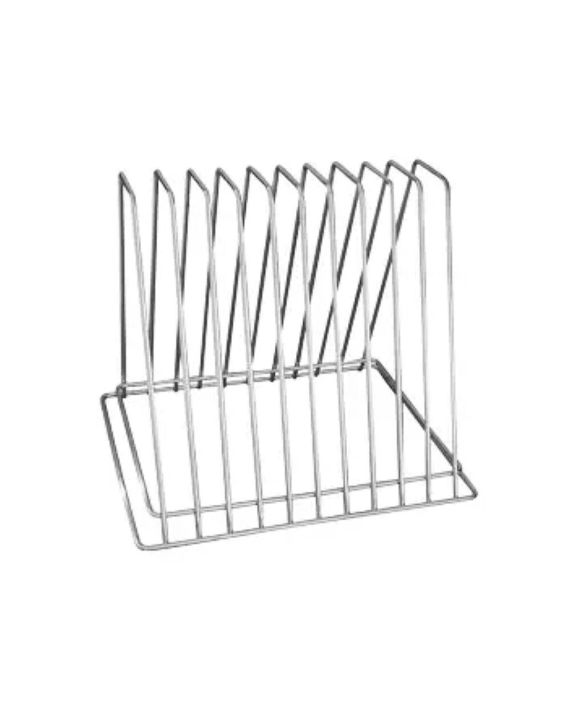 1 Trenton 10 Slot Chrome Plated Cutting Board Rack, 1 of 2