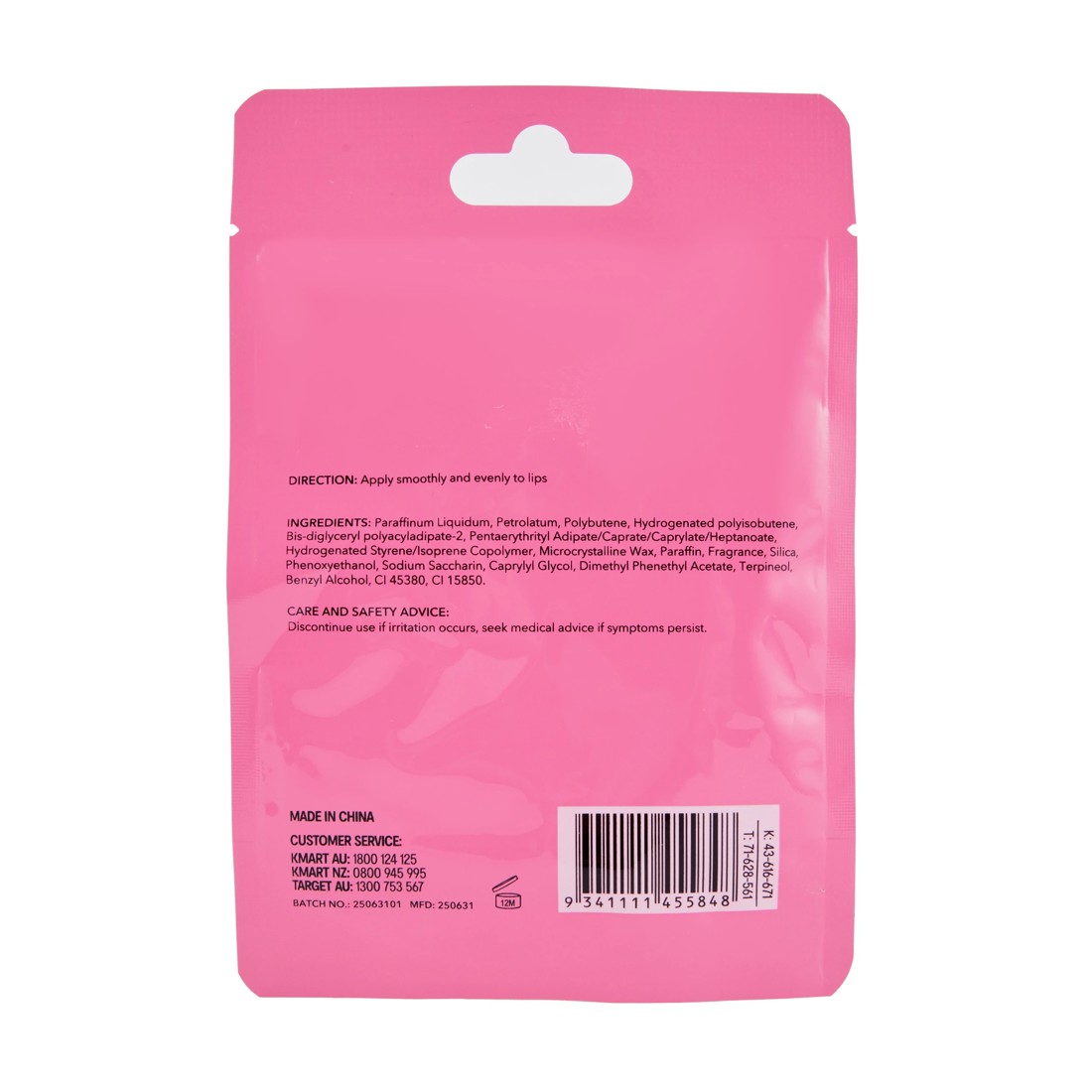 5 OXX Skincare Lip Balm 6ml - Watermelon Scented, 5 of 5