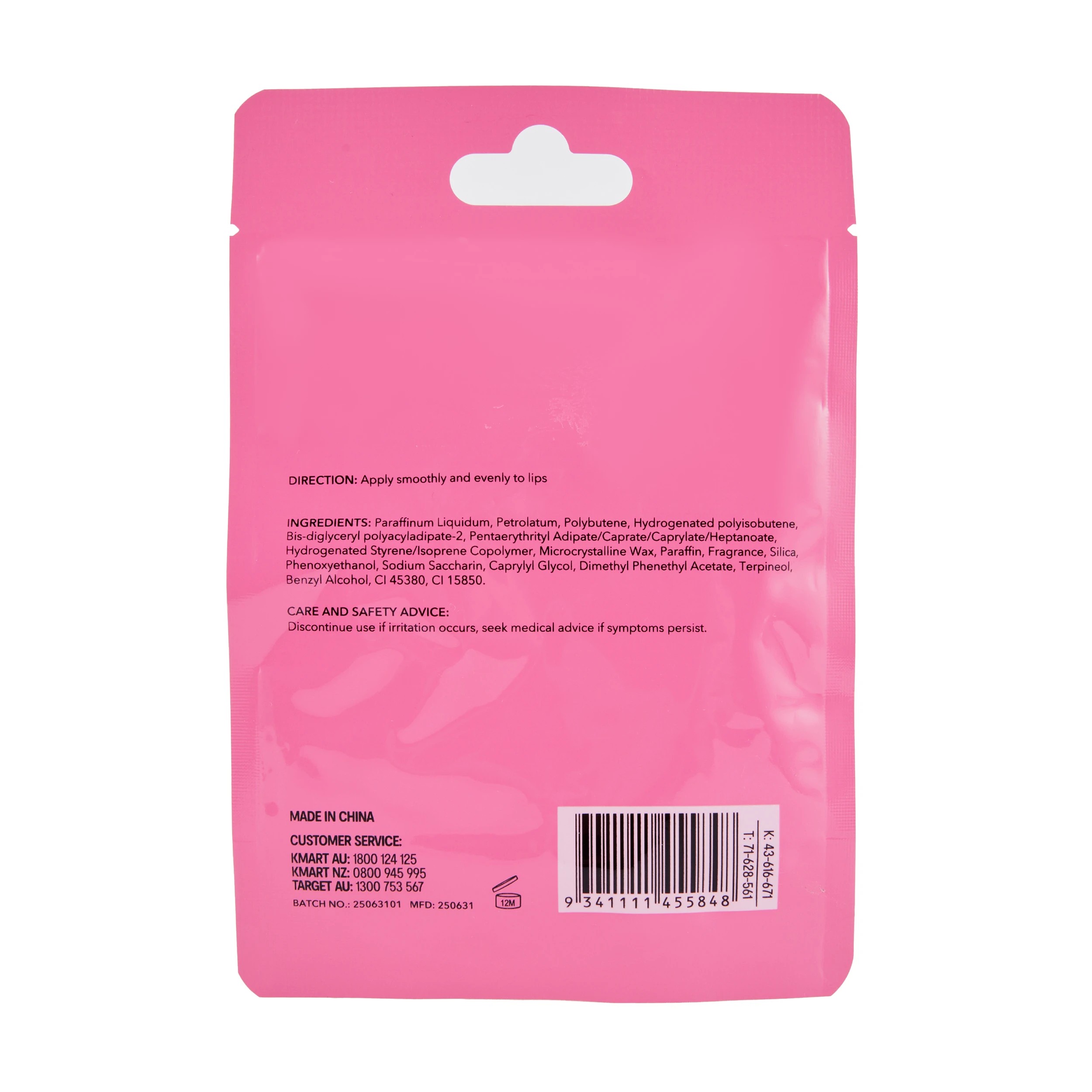 5 OXX Skincare Lip Balm 6ml - Watermelon Scented, 5 of 5