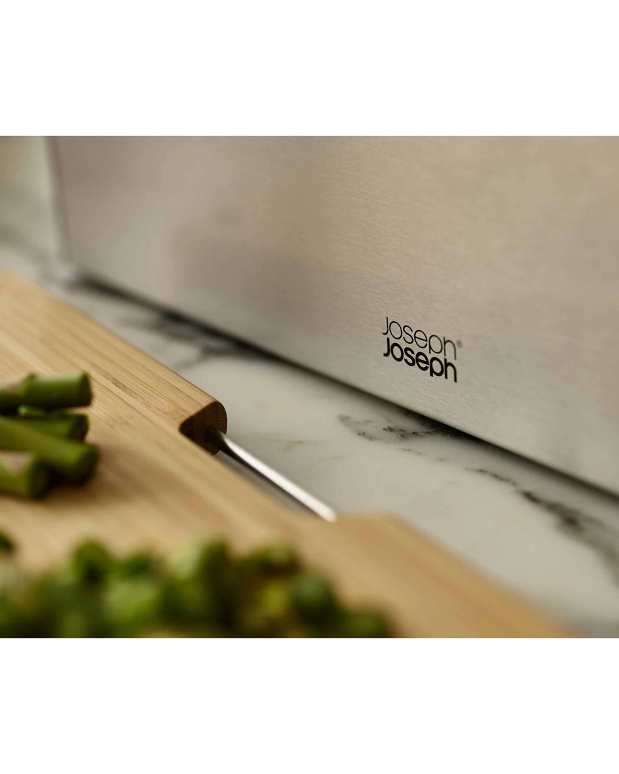 4 Joseph Joseph Folio Steel Bamboo Chopping Board 3pc Set - Multi, 4 of 8