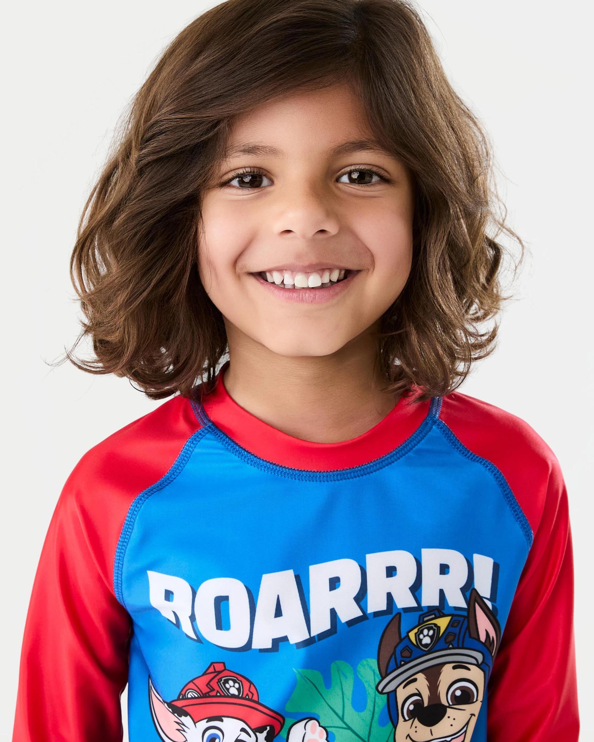 3 PAW Patrol License Long Sleeve Swim Set Paw Patrol, 3 of 8
