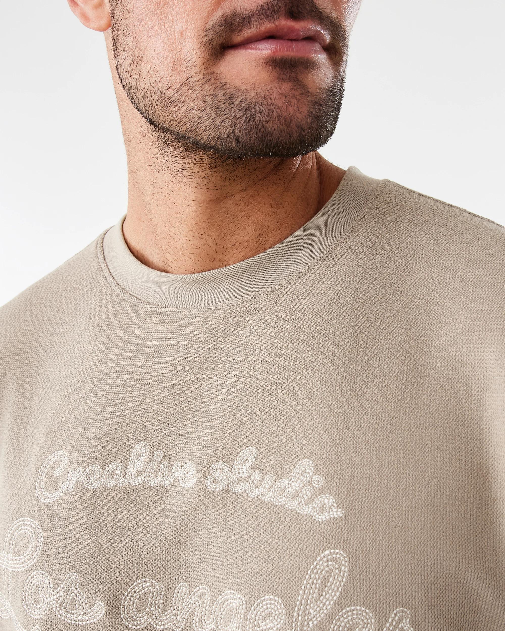 6 Textured Print T-shirt Bge Los, 6 of 7