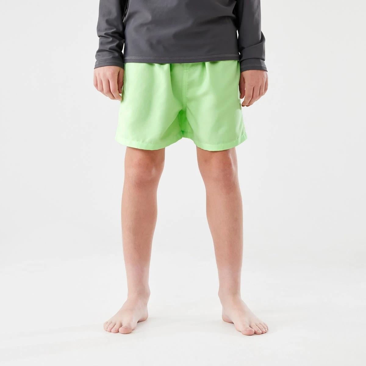 1 Basic Swim Shorts FLURO LIME, 1 of 5