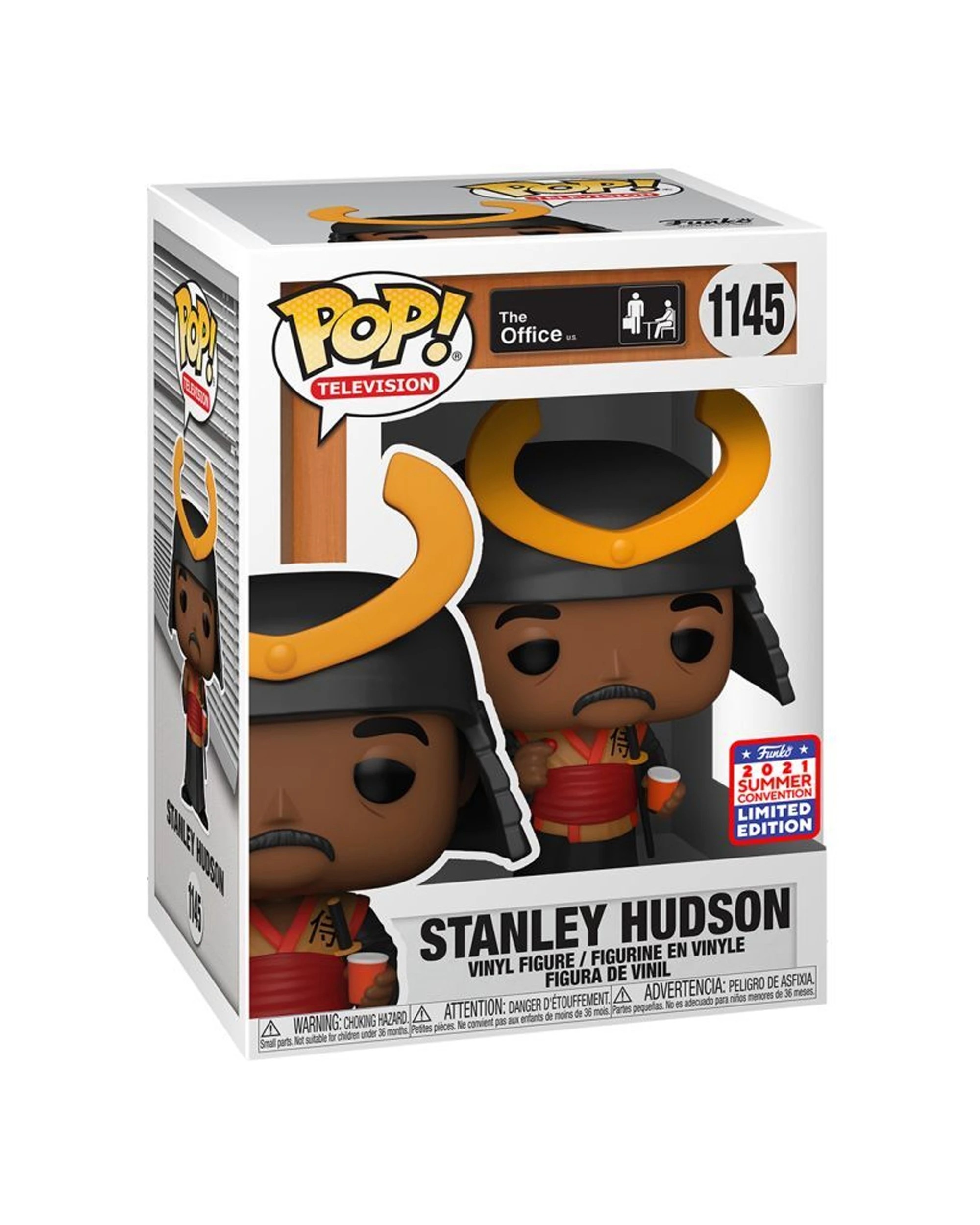 2 Pop Vinyl Figurine The Office - Stanley Hudson Warrior SDCC 2021 10cm. - Multi, 2 of 3