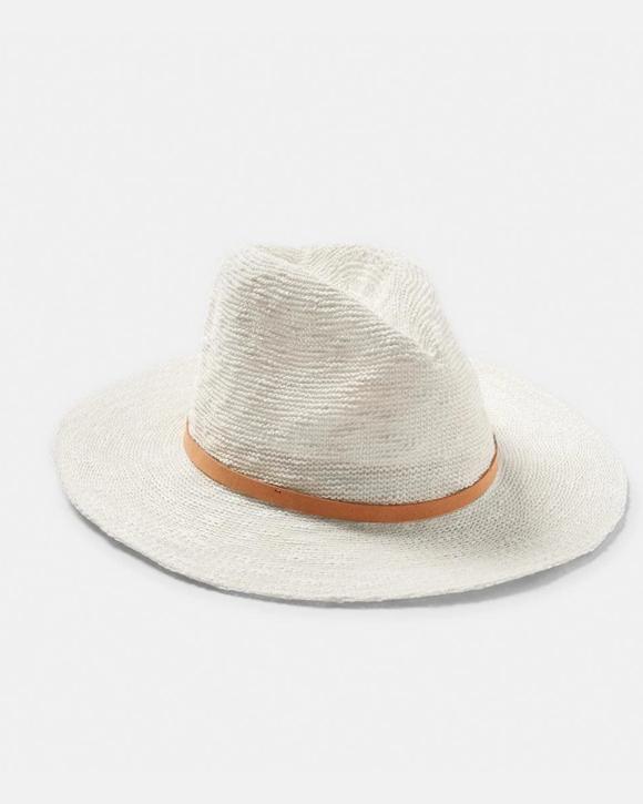 Woven Fedora Hat