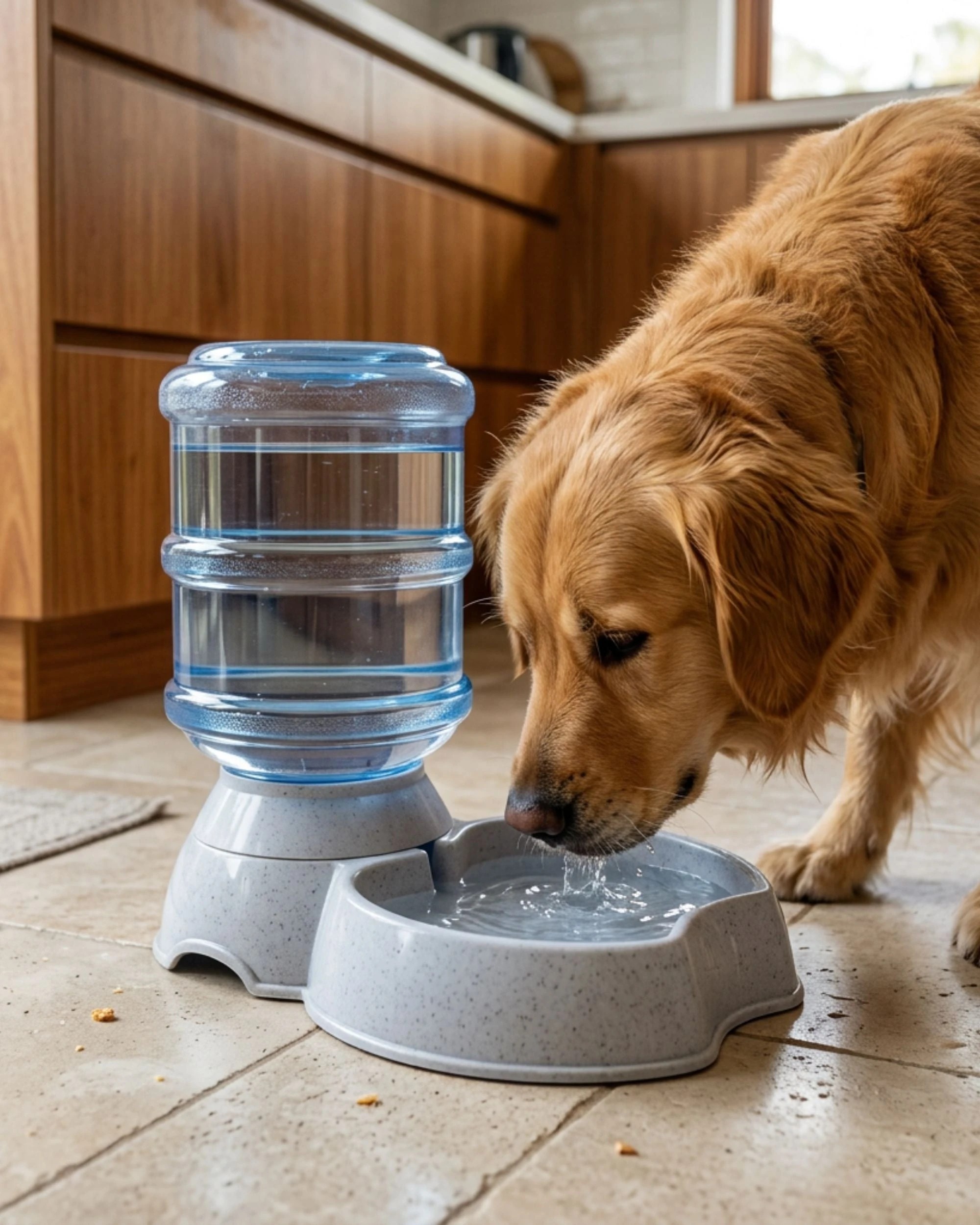 Rooster Farms 3.8L Automatic Pet Water Dispenser Dog Cat Gravity ...