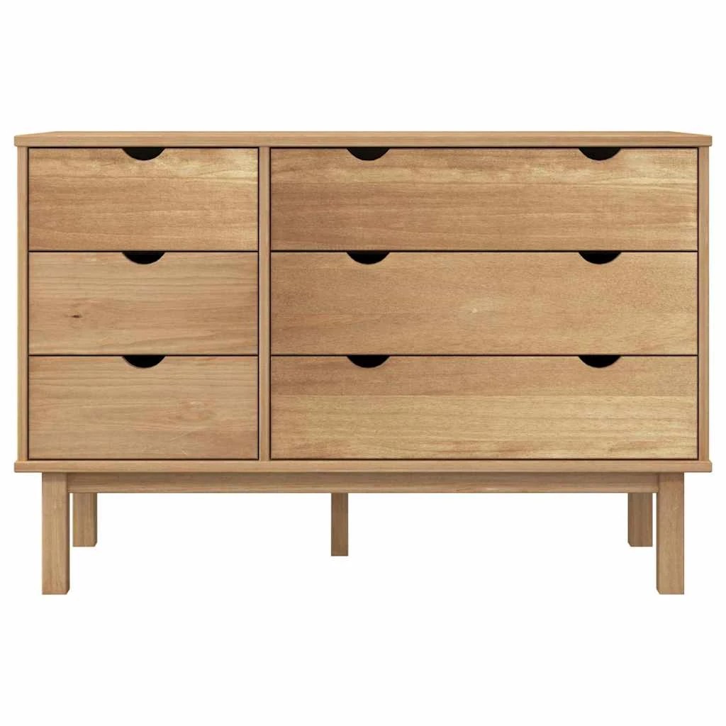 4 Vidaxl Drawer Chest - Brown, 4 of 10