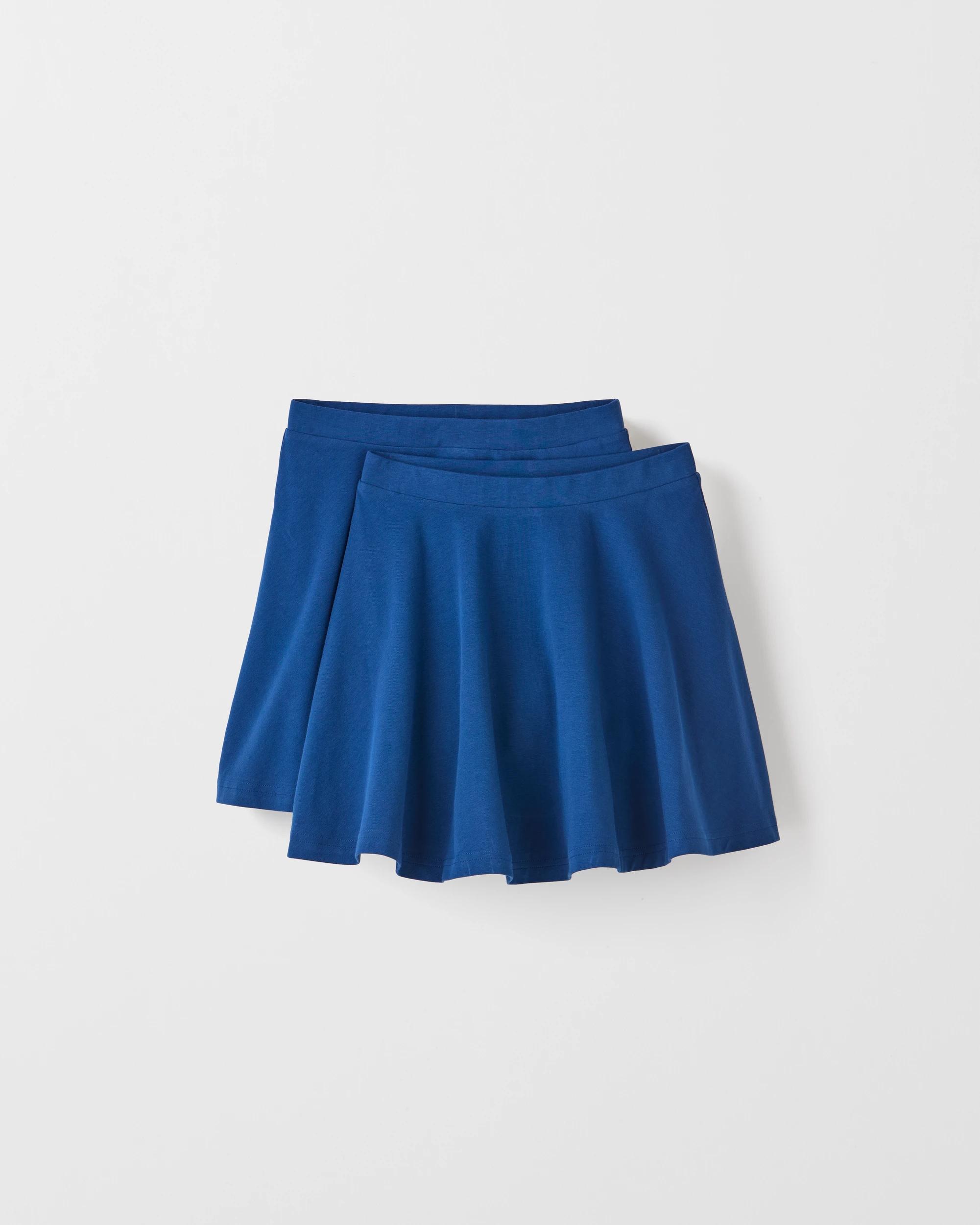 1 Target Australian Cotton Knit Skort 2 Pack ROYAL BLUE, 1 of 3