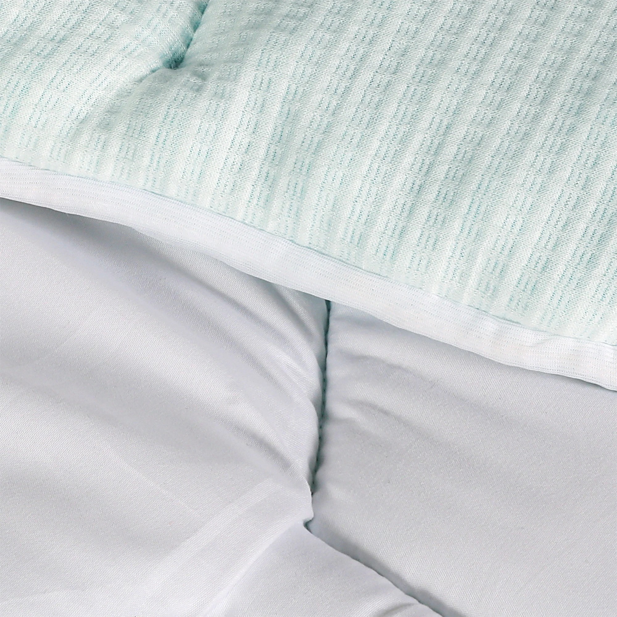 5 Dreamz Mattress Topper Pillowtop Memory Foam Bamboo Cover Bed Protector Double, 5 of 9