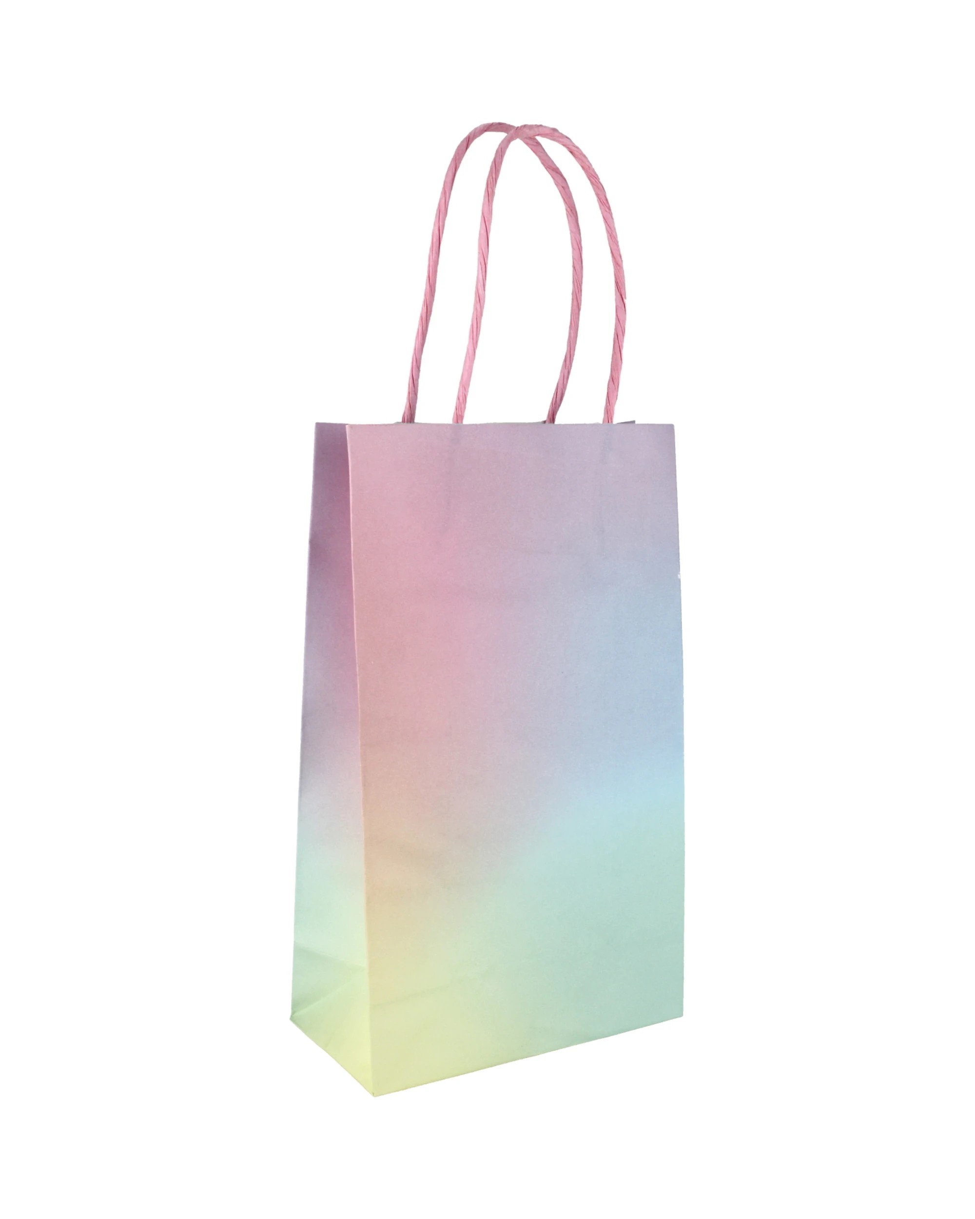 1 Partyrama Pastel Ombre Paper Gift Bags Pack of 5, 1 of 2