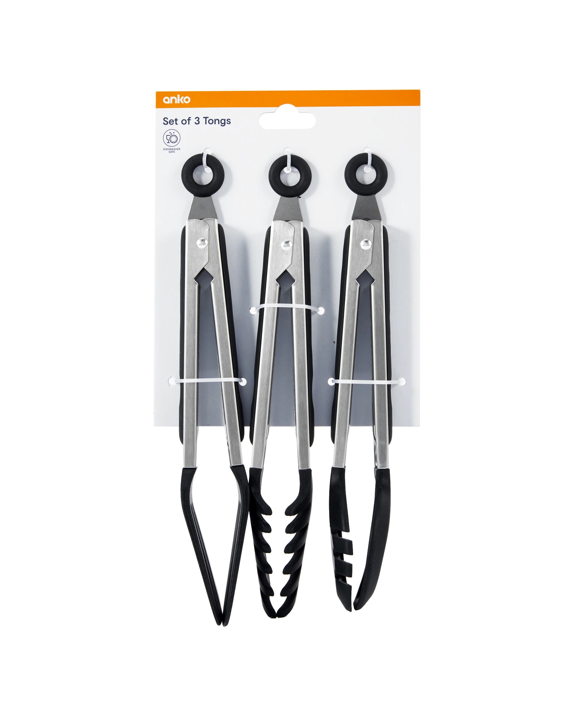 7 Set of 3 Tongs Set, 7 of 7