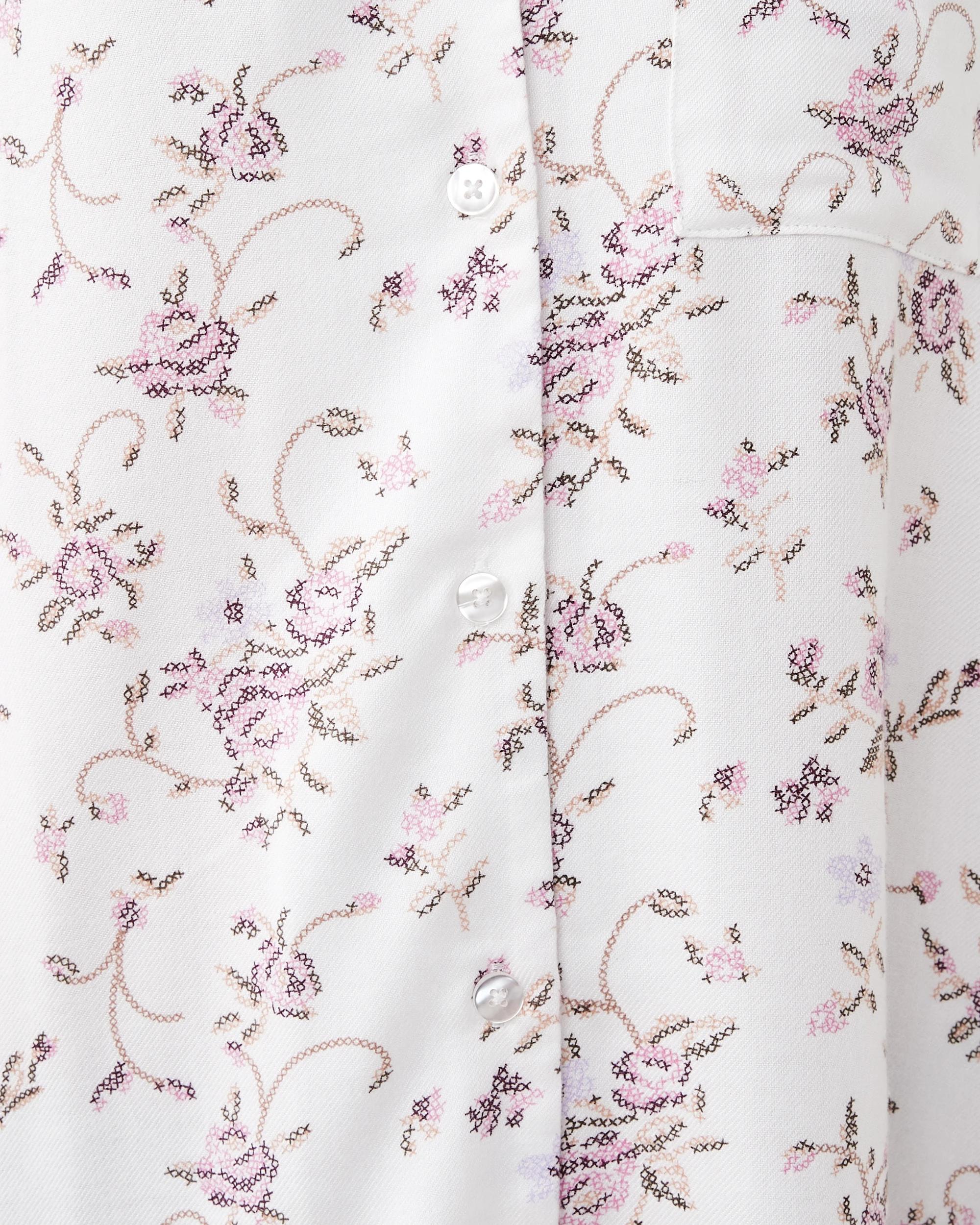 7 Long Sleeve Flannel Nightie Stitch Frl, 7 of 7