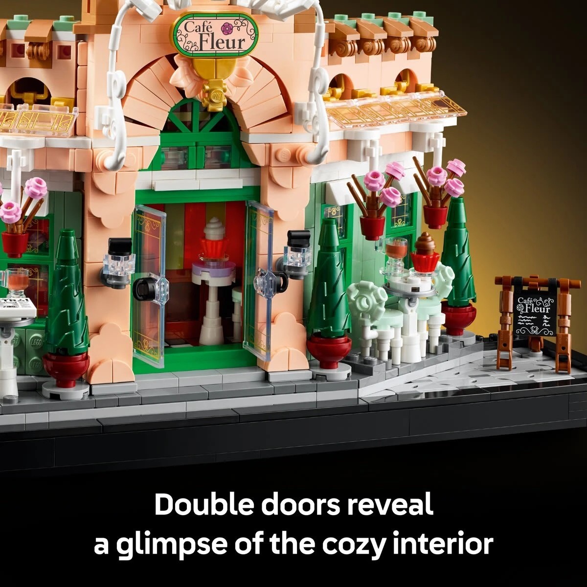 7 LEGO Icons French Cafe 10362, 7 of 9