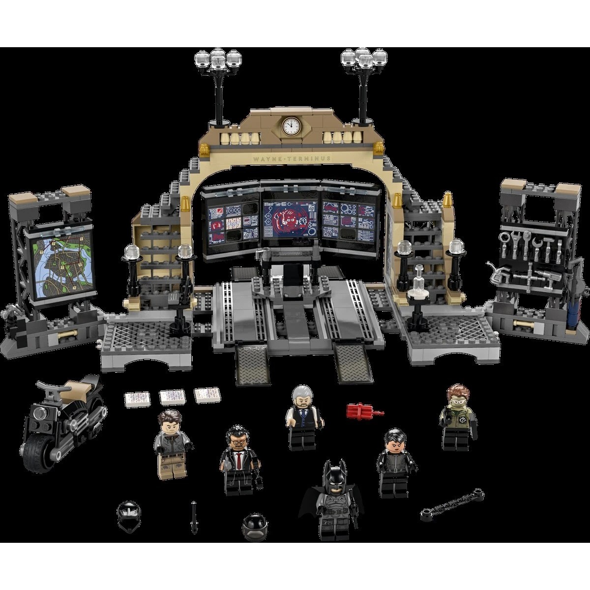 3 LEGO DC Comics Super Heroes Batcave: The Riddler Face-off 76183, 3 of 9