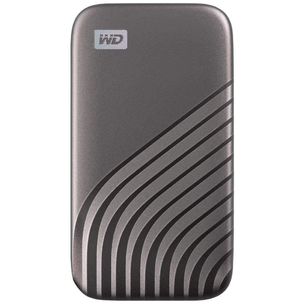 1 WD 4TB My Passport Portable SSD Grey, 1 of 5