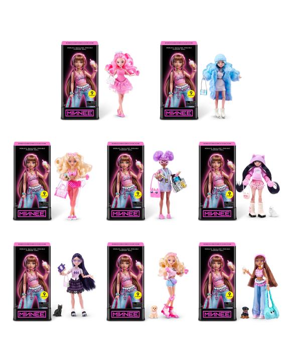 Zuru Minnee Fashion Doll Blind Box by Starbox - Assorted - Multi
