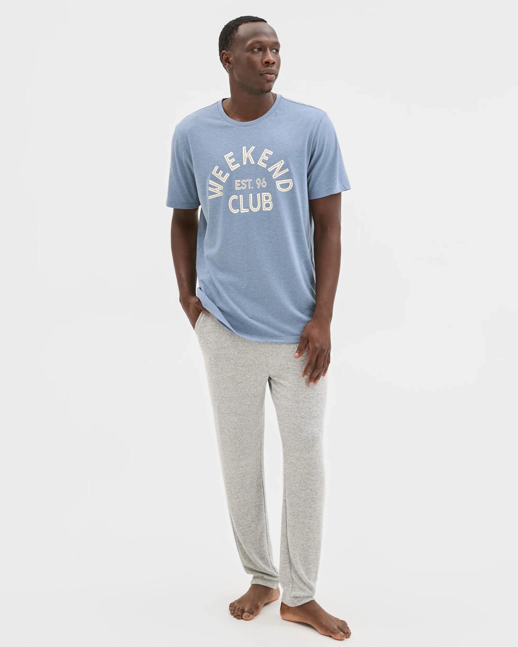 1 Maxx Short Sleeve Sleep T-Shirt WEEKEND CLUB, 1 of 6
