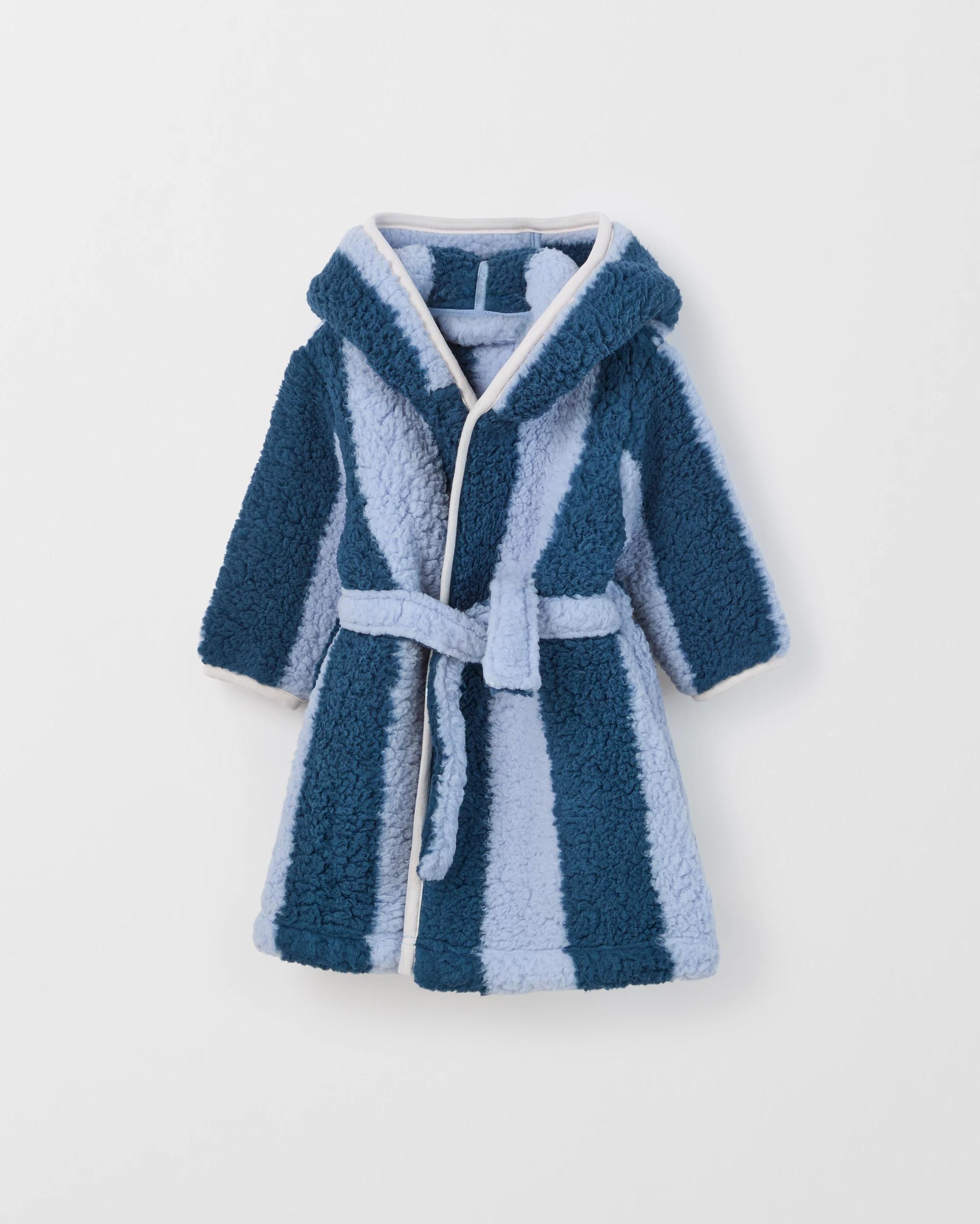 1 Target Baby Baby Sherpa Boys Dressing Gown , 1 of 3