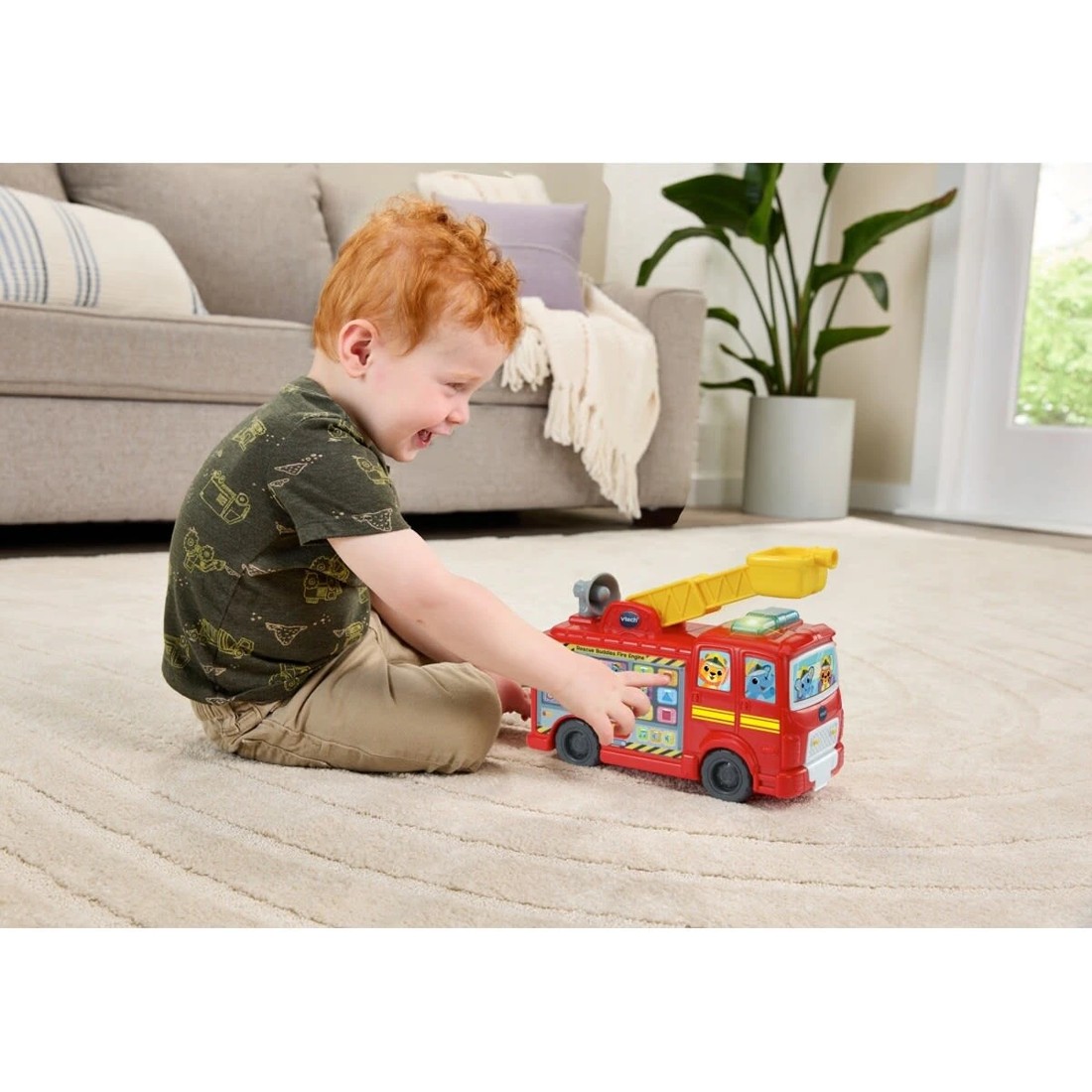 5 VTech Rescue Buddies Fire Engine, 5 of 5