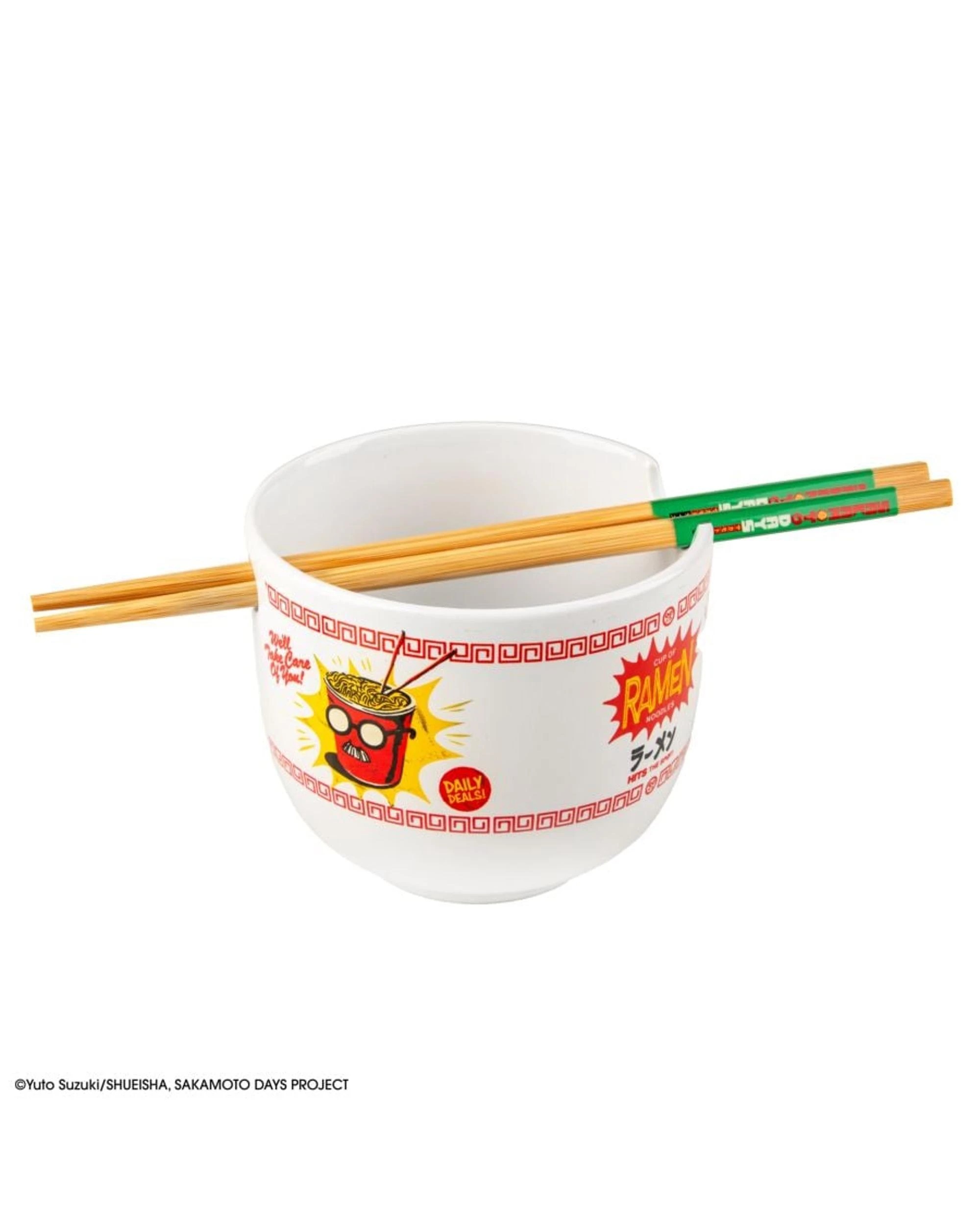 2 Sakamoto Days Sakamoto's Store Ramen Bowl with Chopsticks, 2 of 8