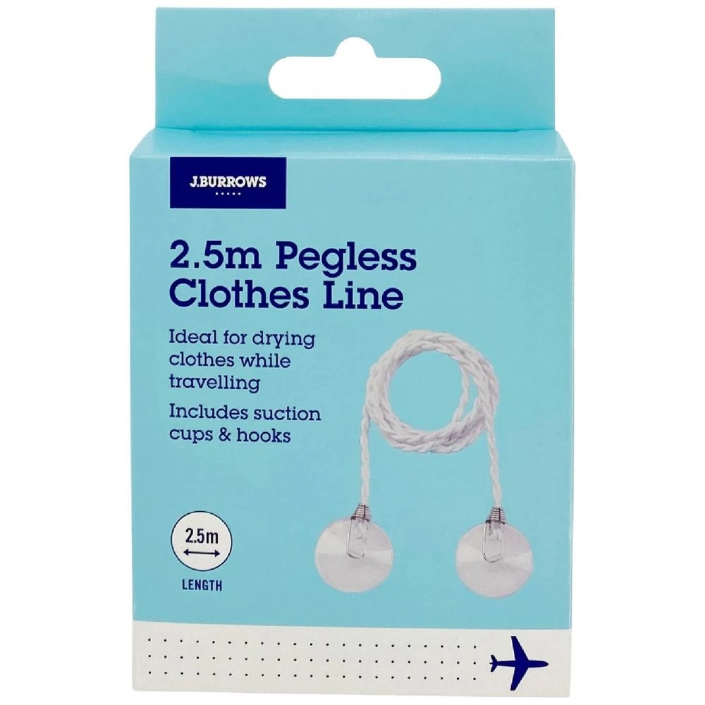 1 J.Burrows Pegless Clothes Line 2.5m, 1 of 4