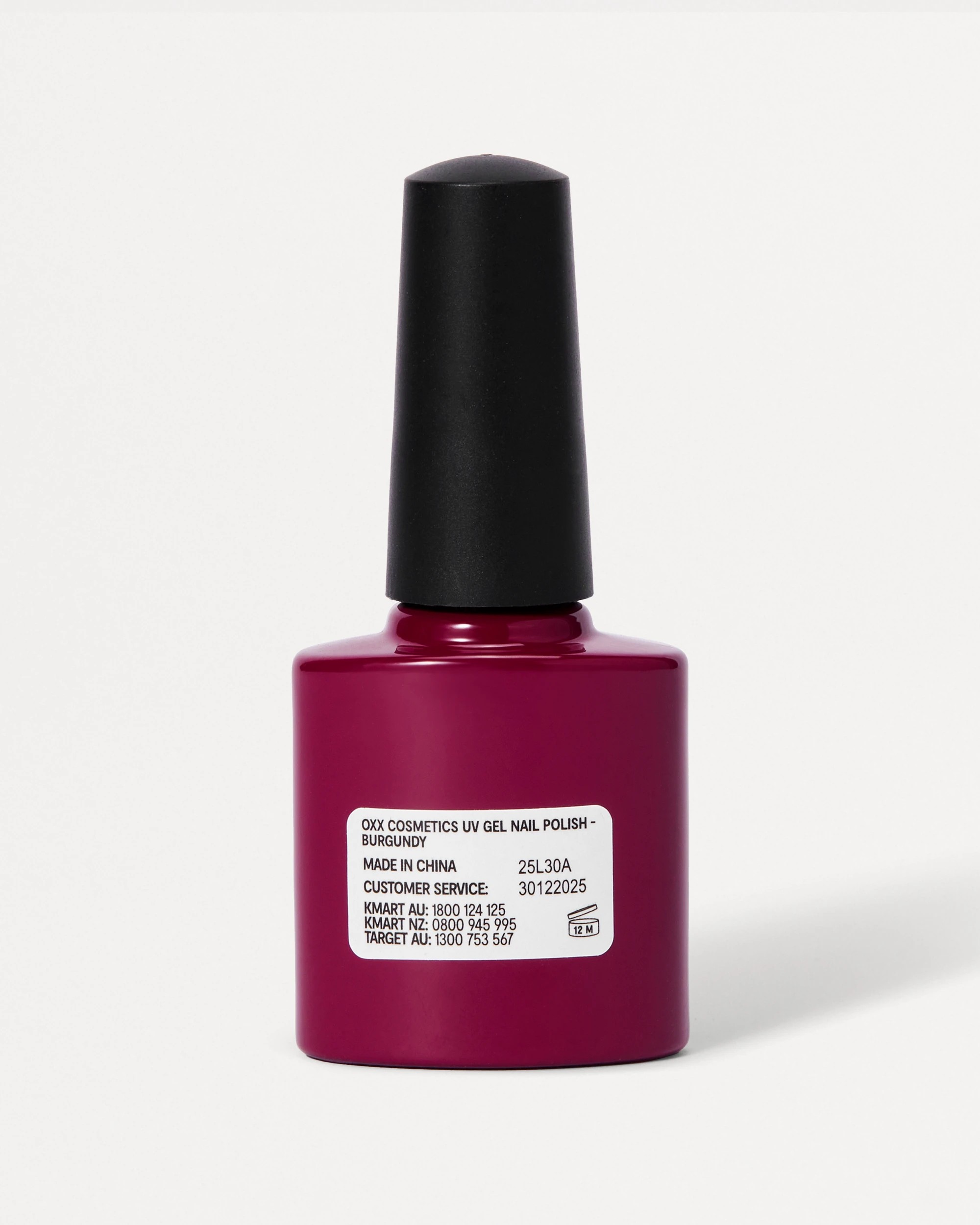 3 OXX Cosmetics UV Gel Nail Polish - Burgundy, 3 of 7