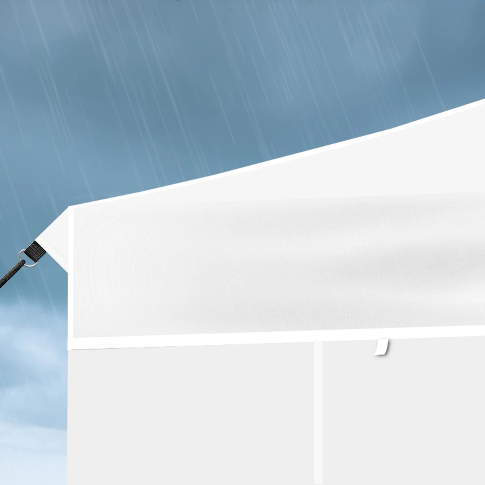 4 Alfordson Gazebo 6x3m Pop Up Marquee 600D Oxford Folding Camping Tent - White, 4 of 10