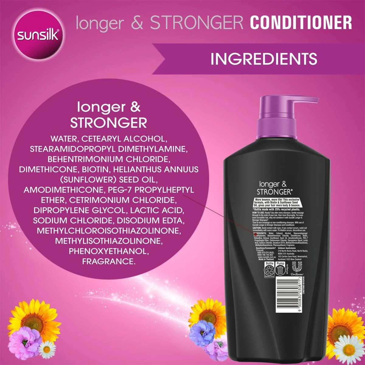10 Sunsilk Co-Creations Longer & Stronger Conditioner 700ml, 10 of 10
