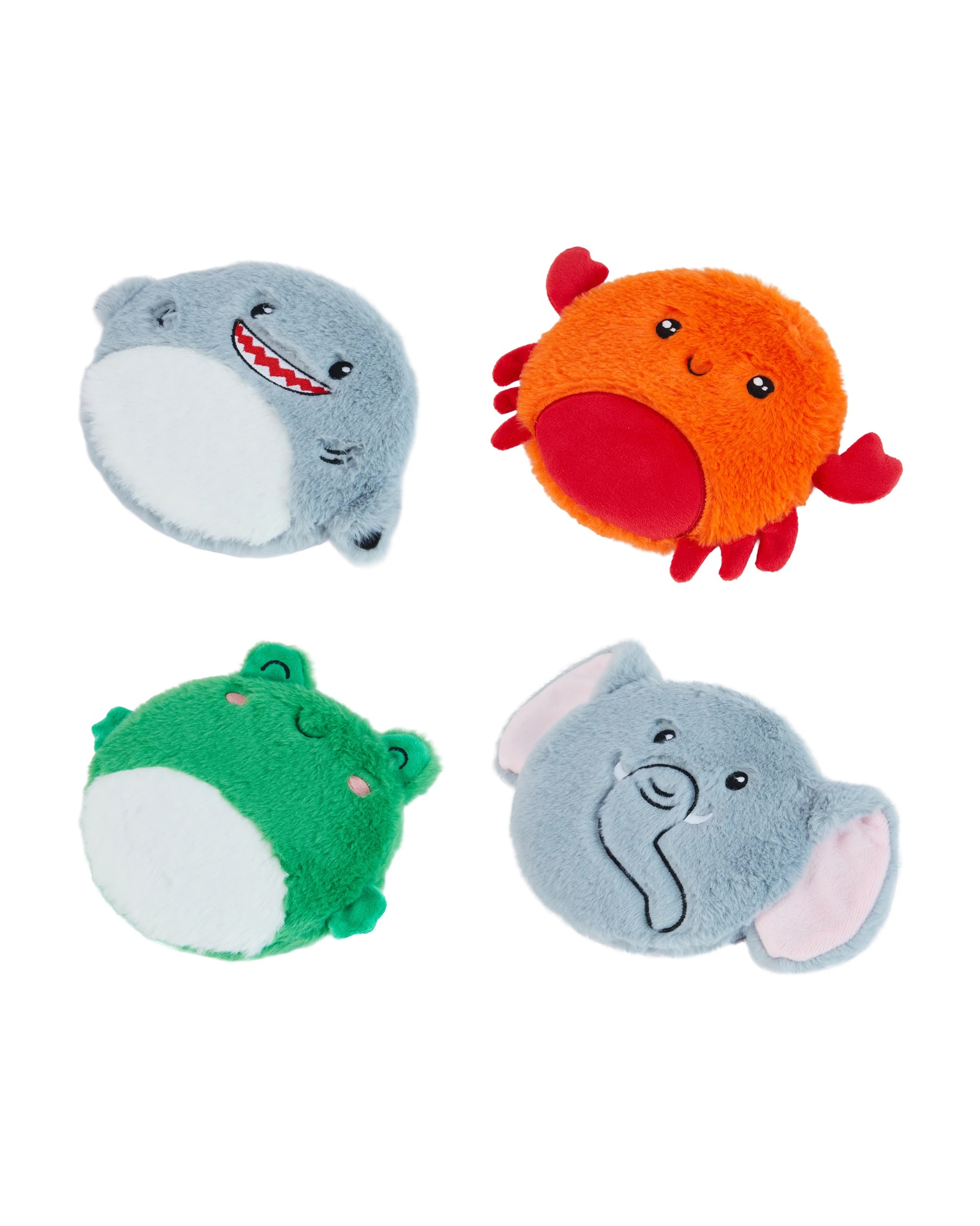 2 Frisbee Squeak Plush Toy - Assorted, 2 of 4
