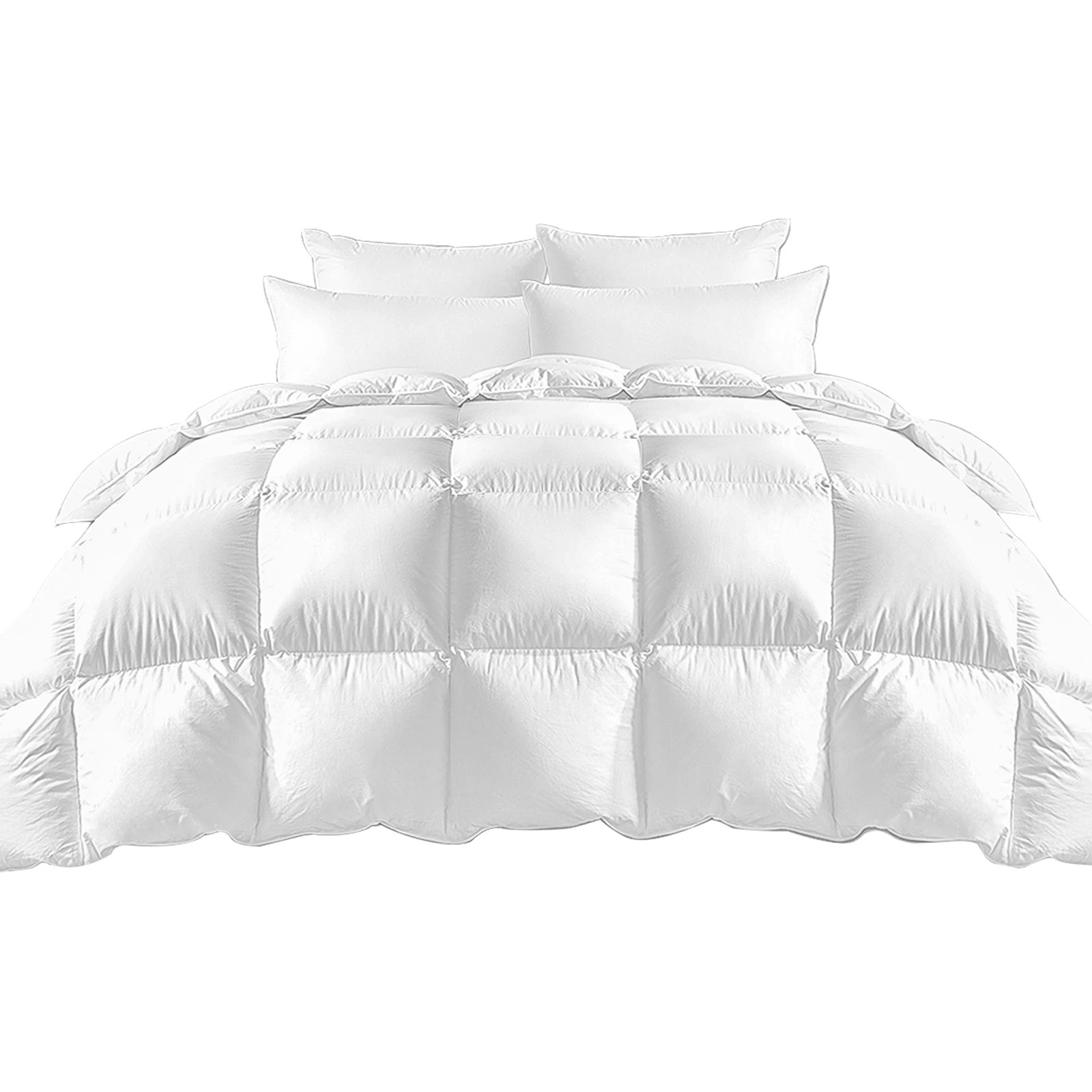 9 Bedra Bedding Super King 700GSM Goose Down Feather Quilt Duvet Doona - White, 9 of 10