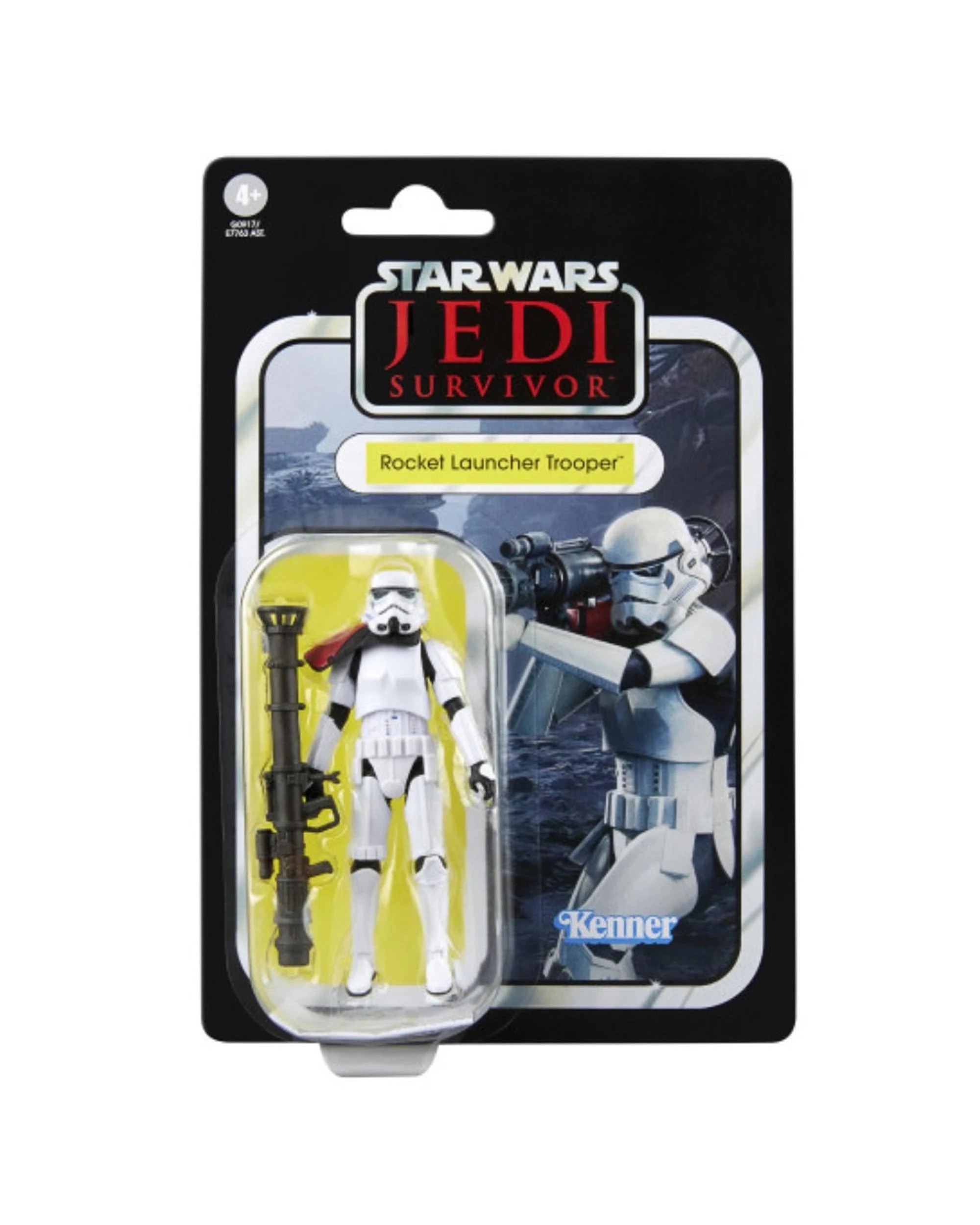 1 Hasbro Star Wars The Vintage Collection: Jedi Survivor Rocket Launcher Trooper Action Figure, 1 of 6