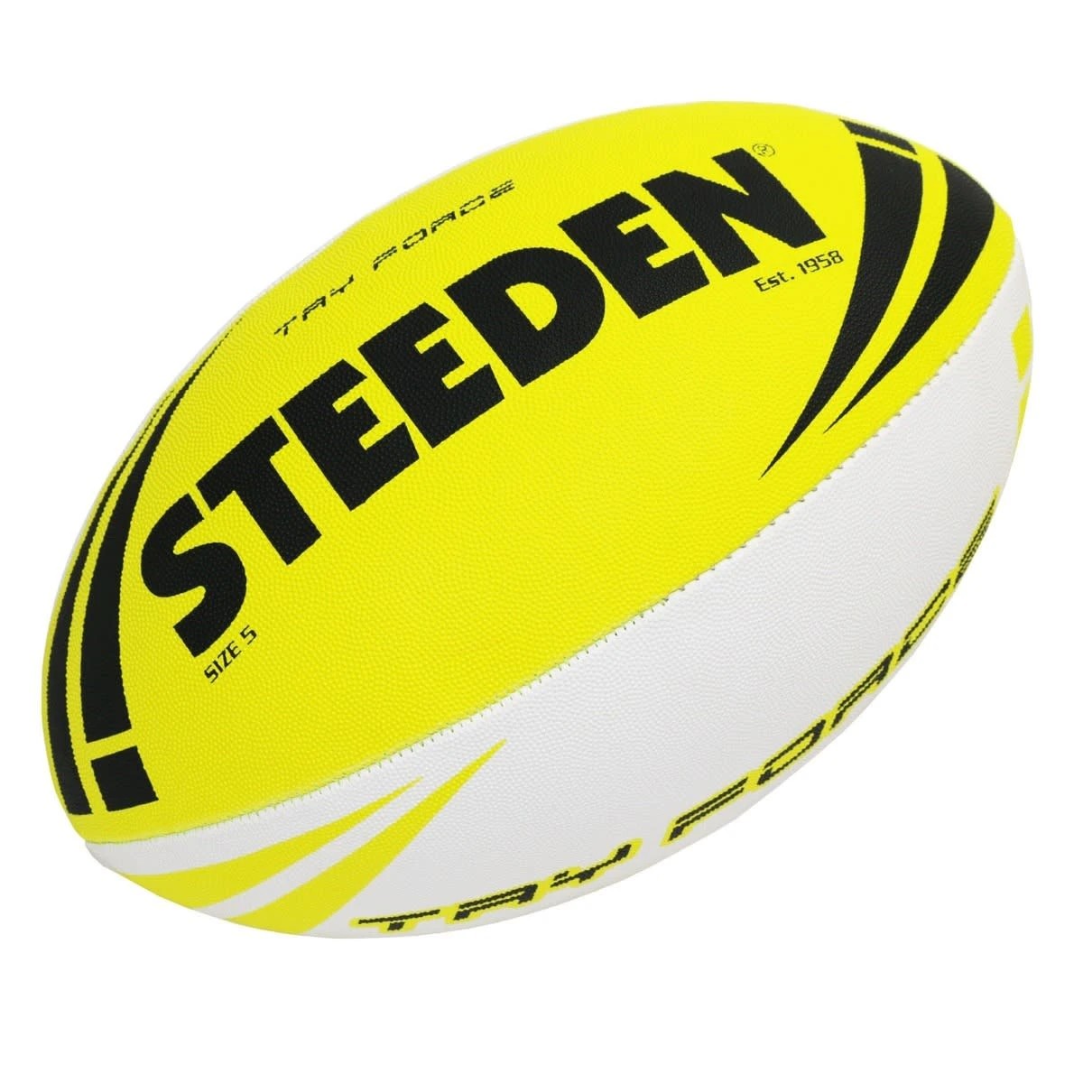 4 Steeden Try Force Ball - Size 5, Assorted, 4 of 4