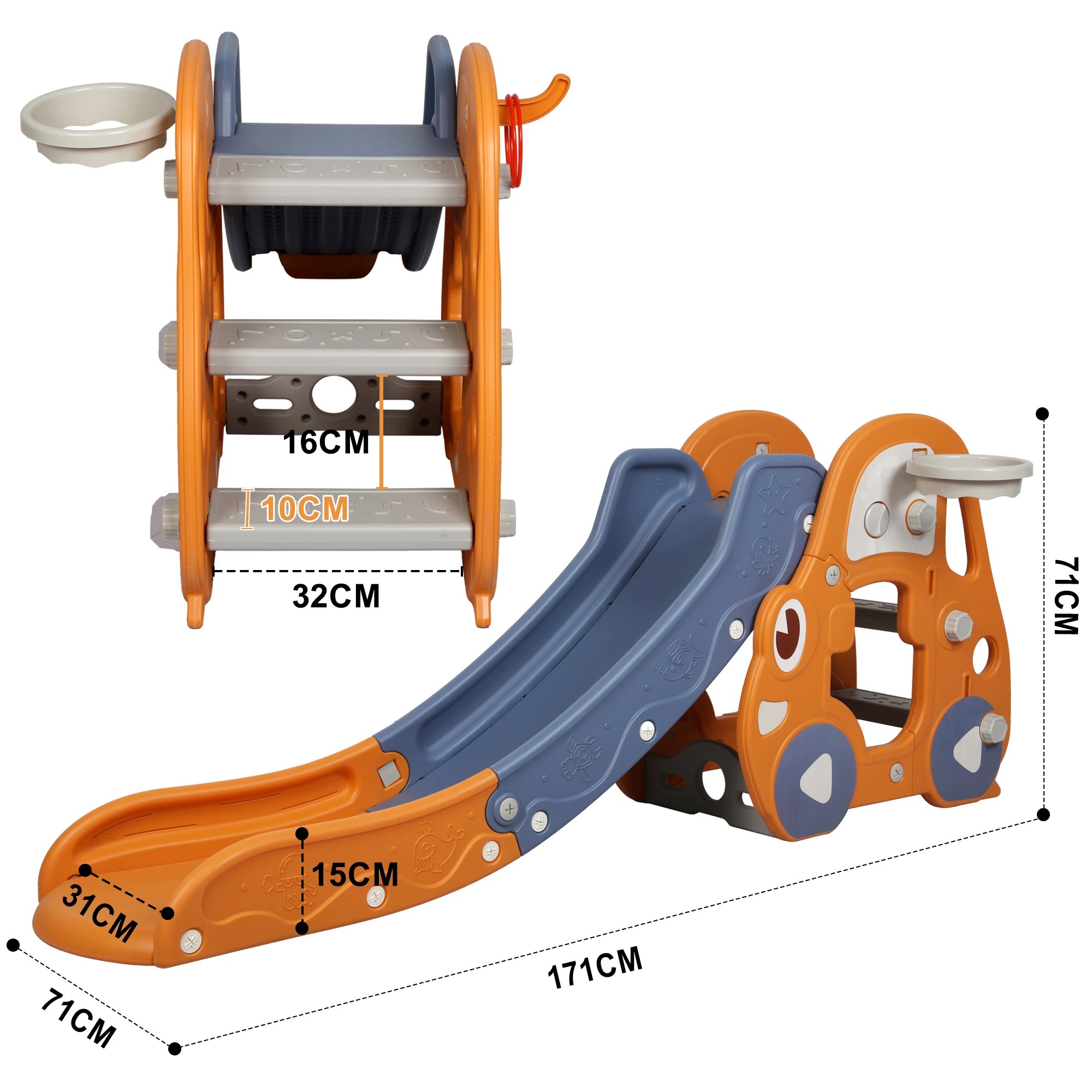 3 Bopeep Kid 3-in-1 Slide Set, 3 of 7