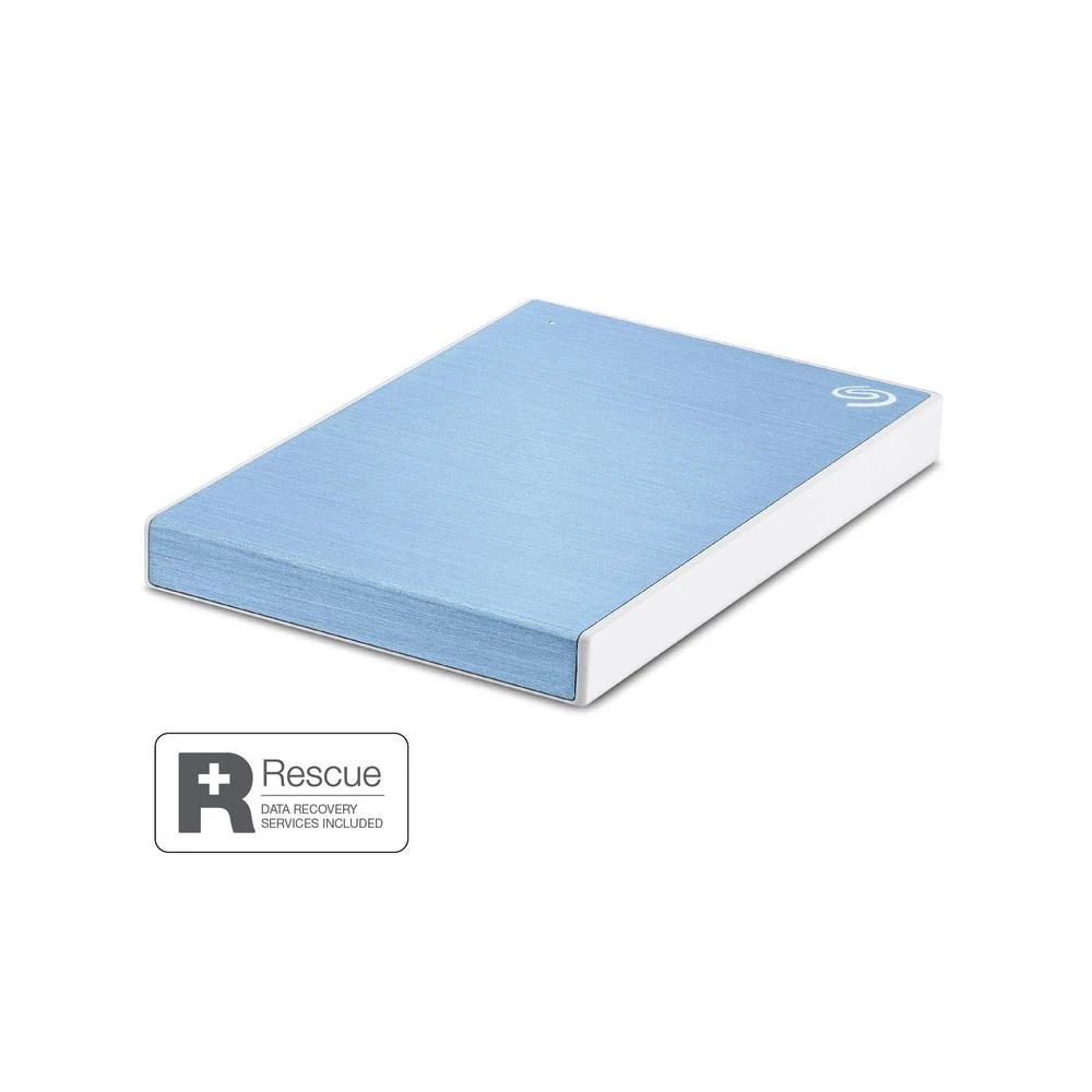 4 Seagate 2TB One Touch Portable Hard Drive Sky Blue, 4 of 5