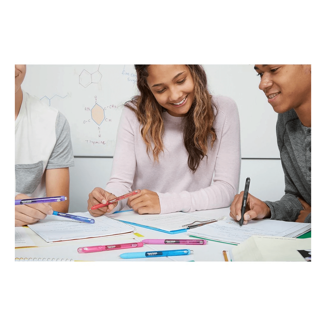 6 Paper Mate InkJoy Gel Pens 0.7mm Assorted 10 Pack, 6 of 8