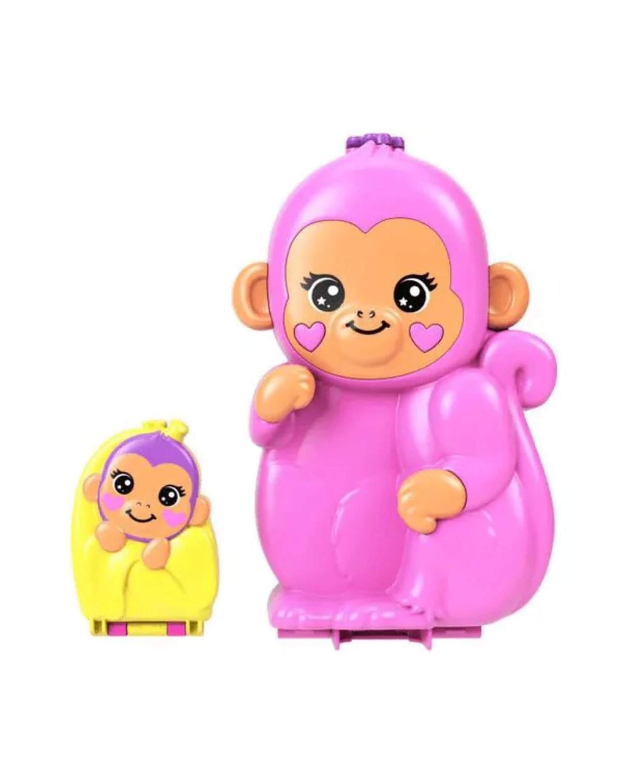 4 Polly Pocket Adventures In Rio Momma Monkey and Baby Playset, 4 of 8