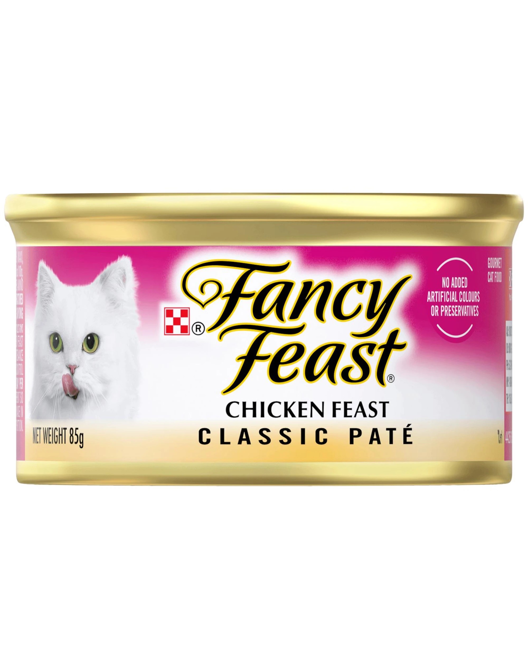 1 Fancy Feast Adult Classic Pate Wet Cat Food Chicken Feast 24 x 85g, 1 of 6